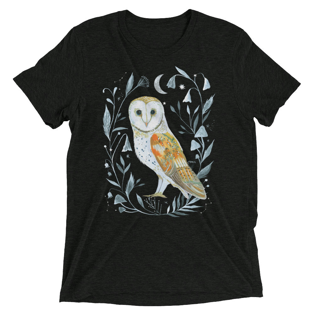 Barn Owl Tri-Blend T-Shirt