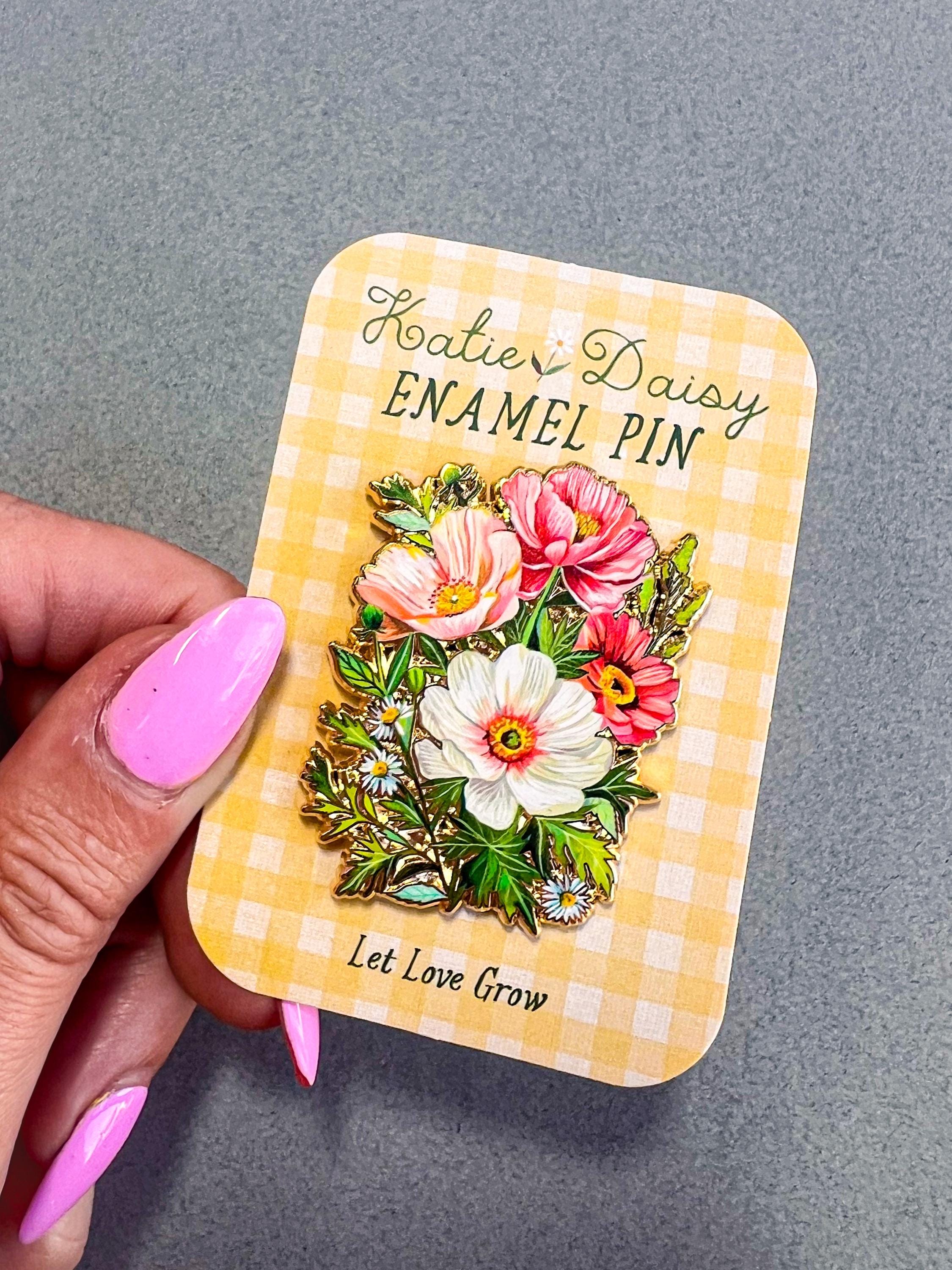 Lydia's Bouquet Enamel Pin