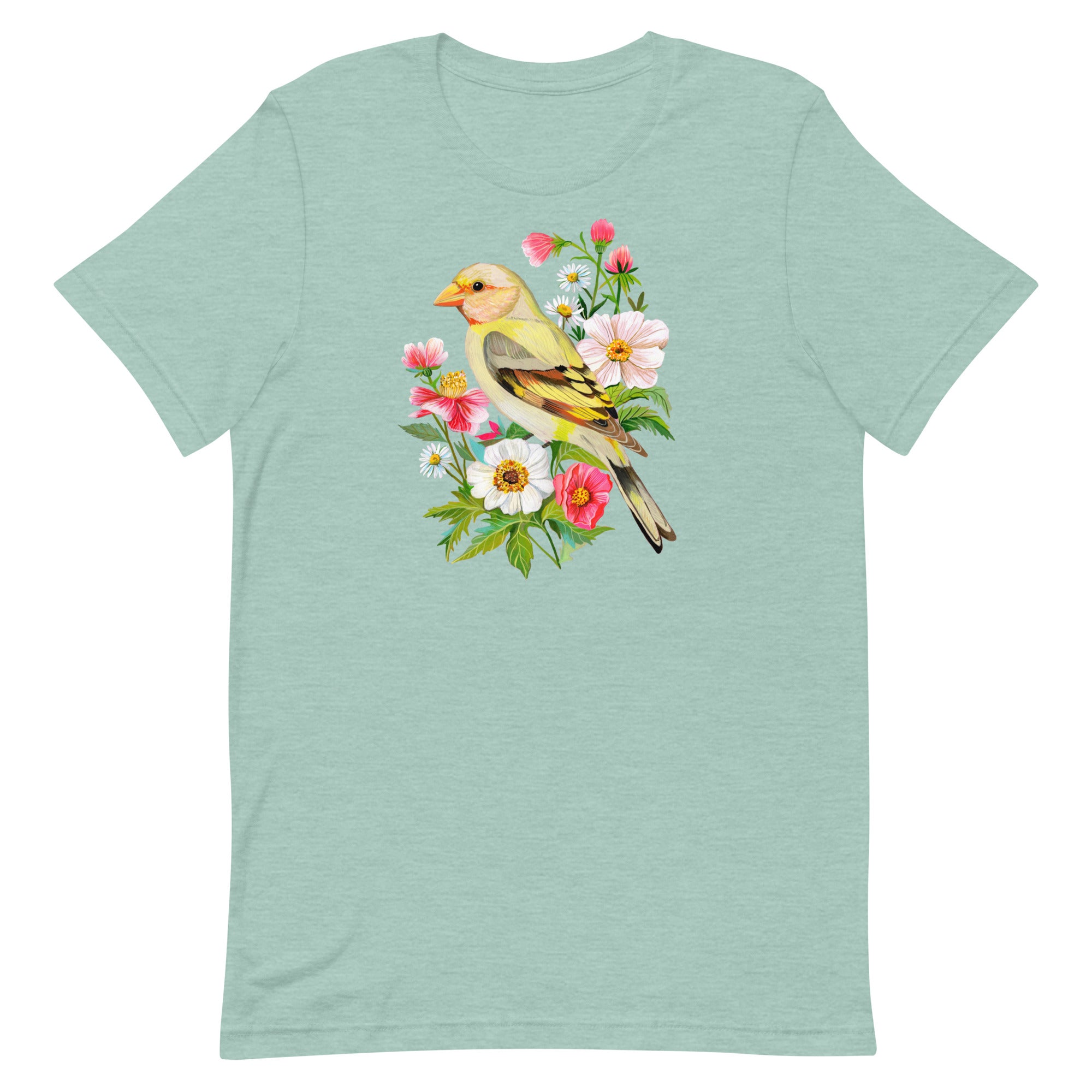 Meadow Song T-Shirt Heather Prism Dusty Blue