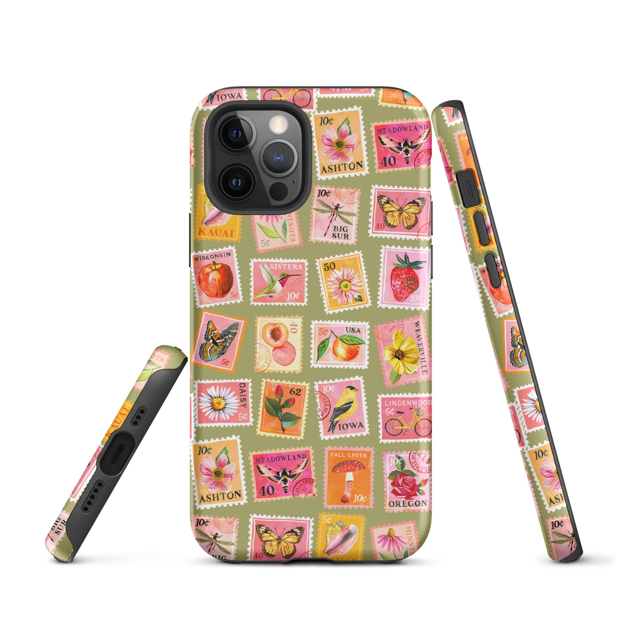 Stamp Collection Tough Case for iPhone® iPhone 12 Pro Matte iPhone 11