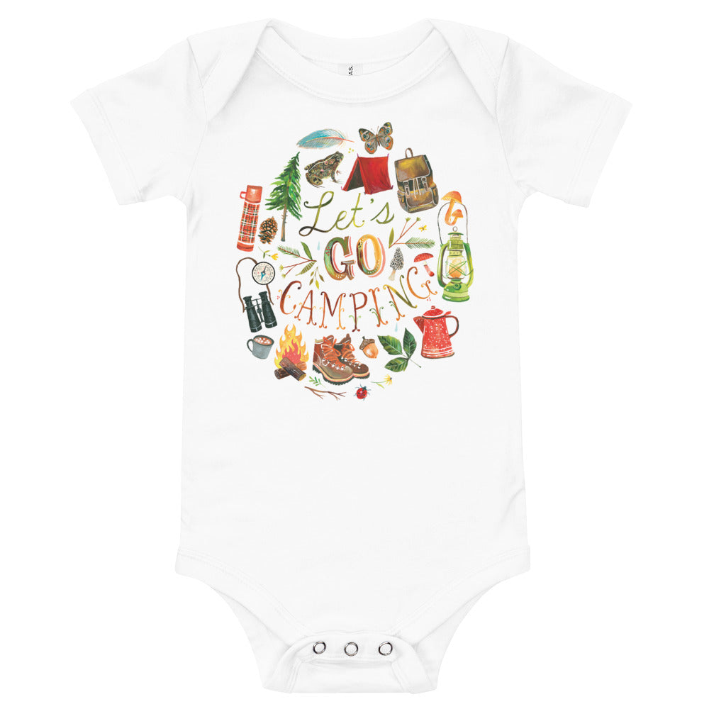Camping Infant Bodysuit