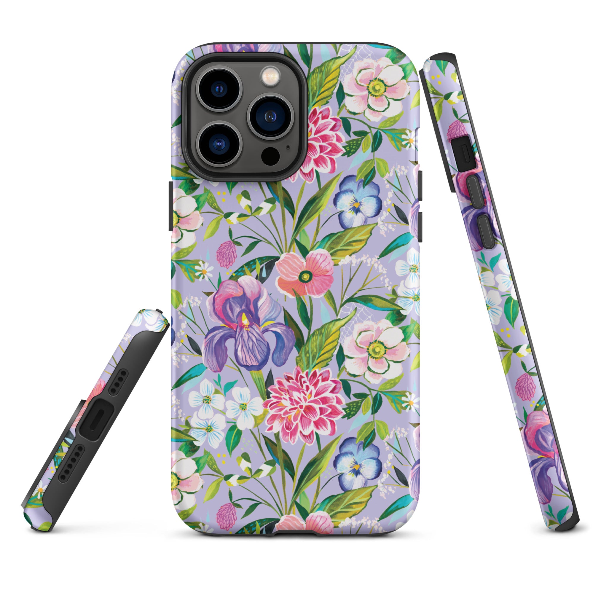 Iris Bouquet Tough Case for iPhone iPhone 13 Pro Max