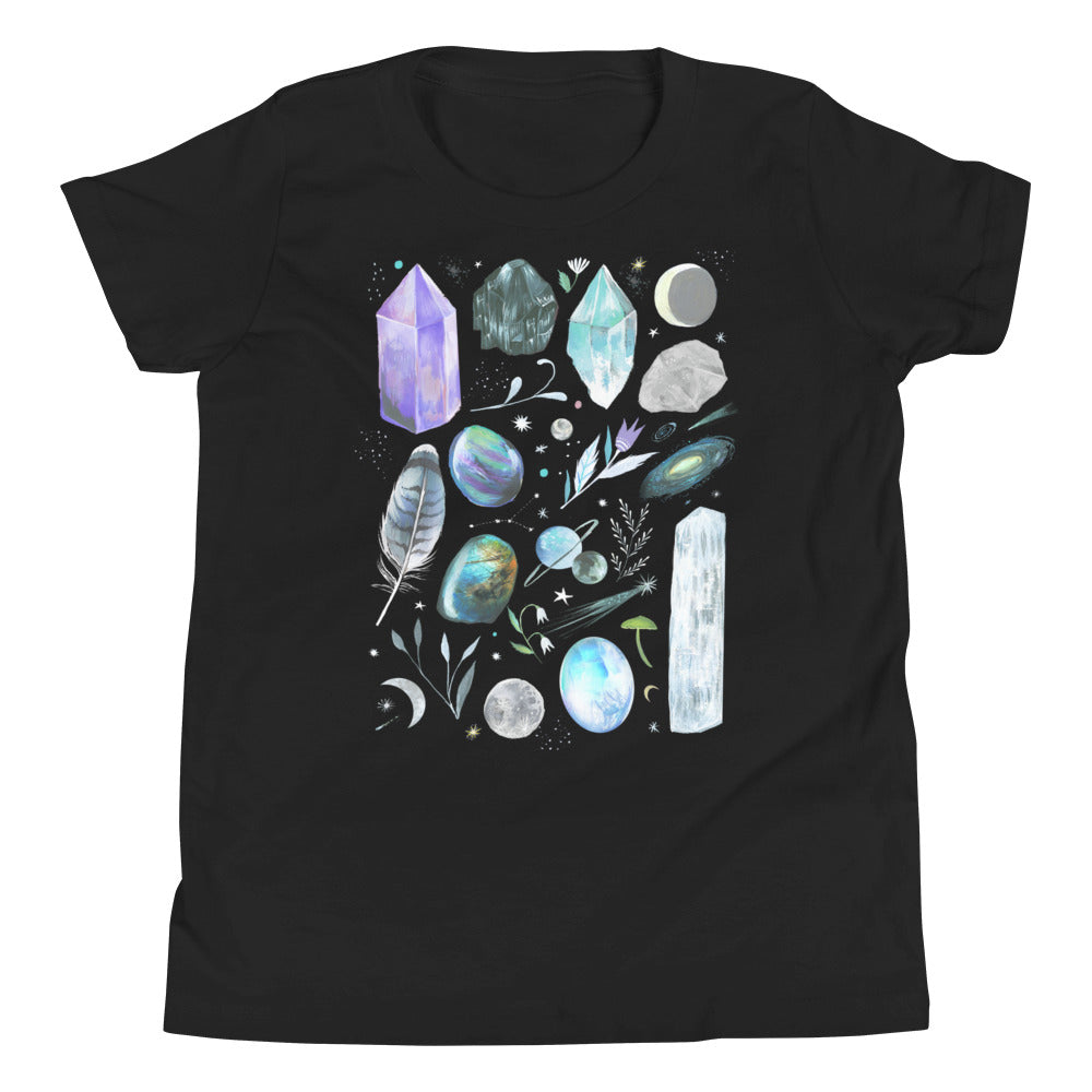 Crystal Collection Kids T-Shirt Black