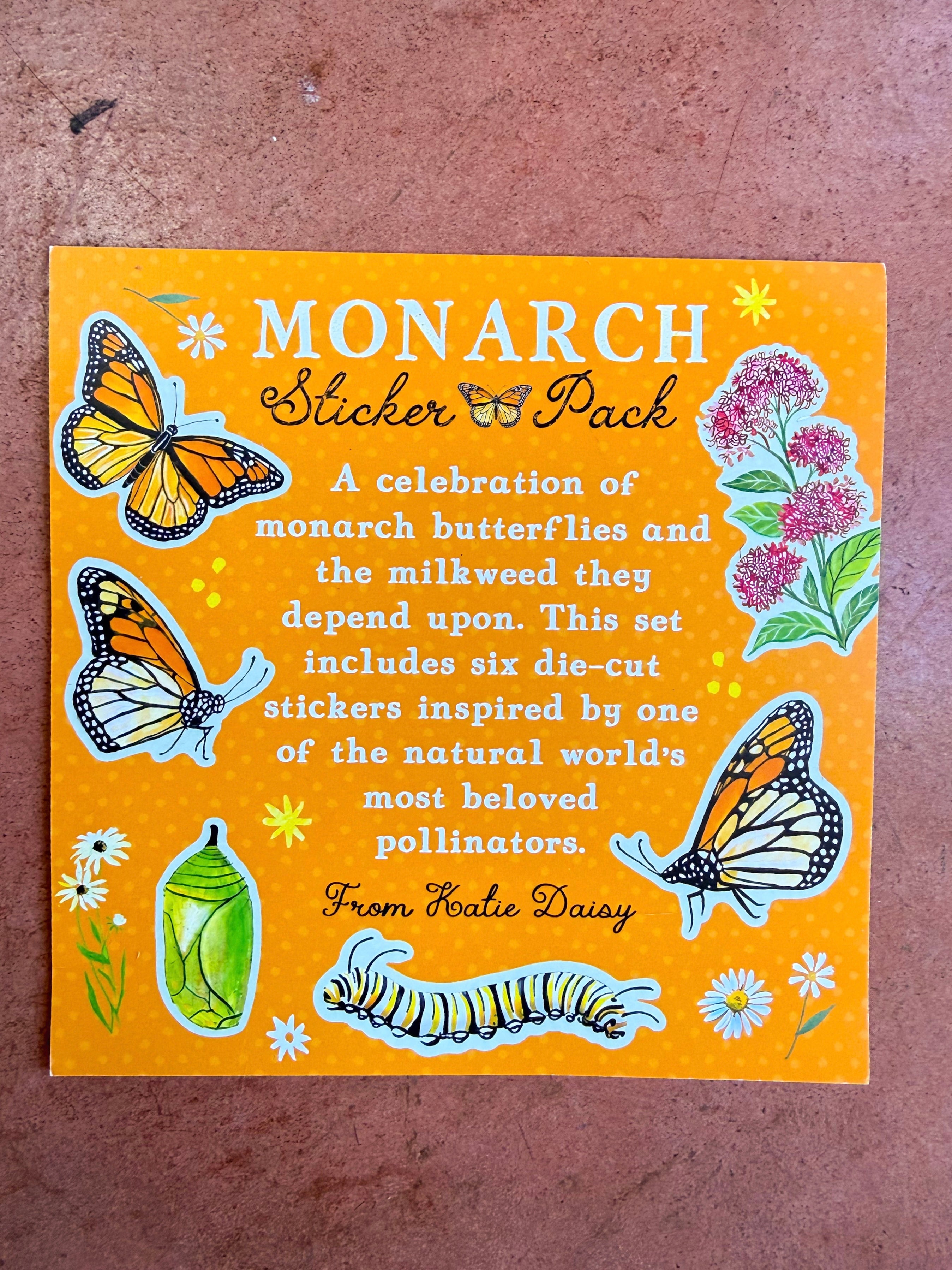 Monarch Sticker Pack (Set of 6)