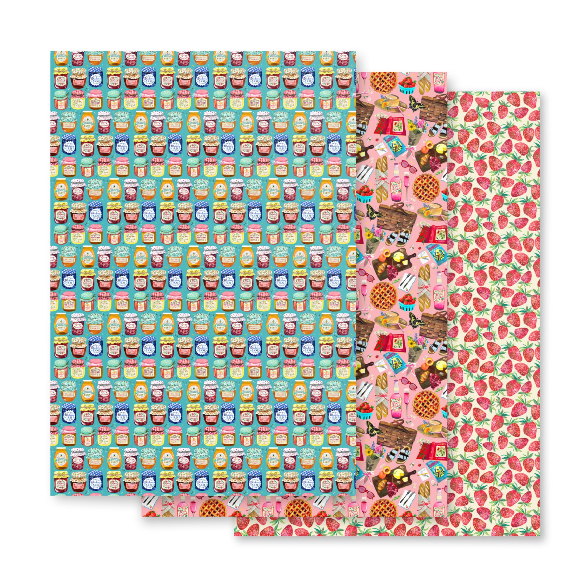 Picnic Gift Wrap Sheets Default Title