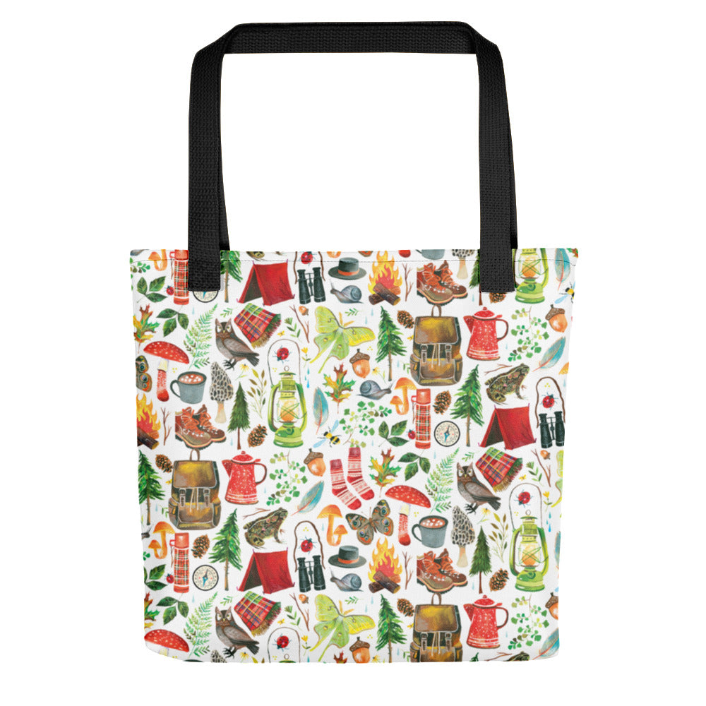 Camping Tote Bag Black