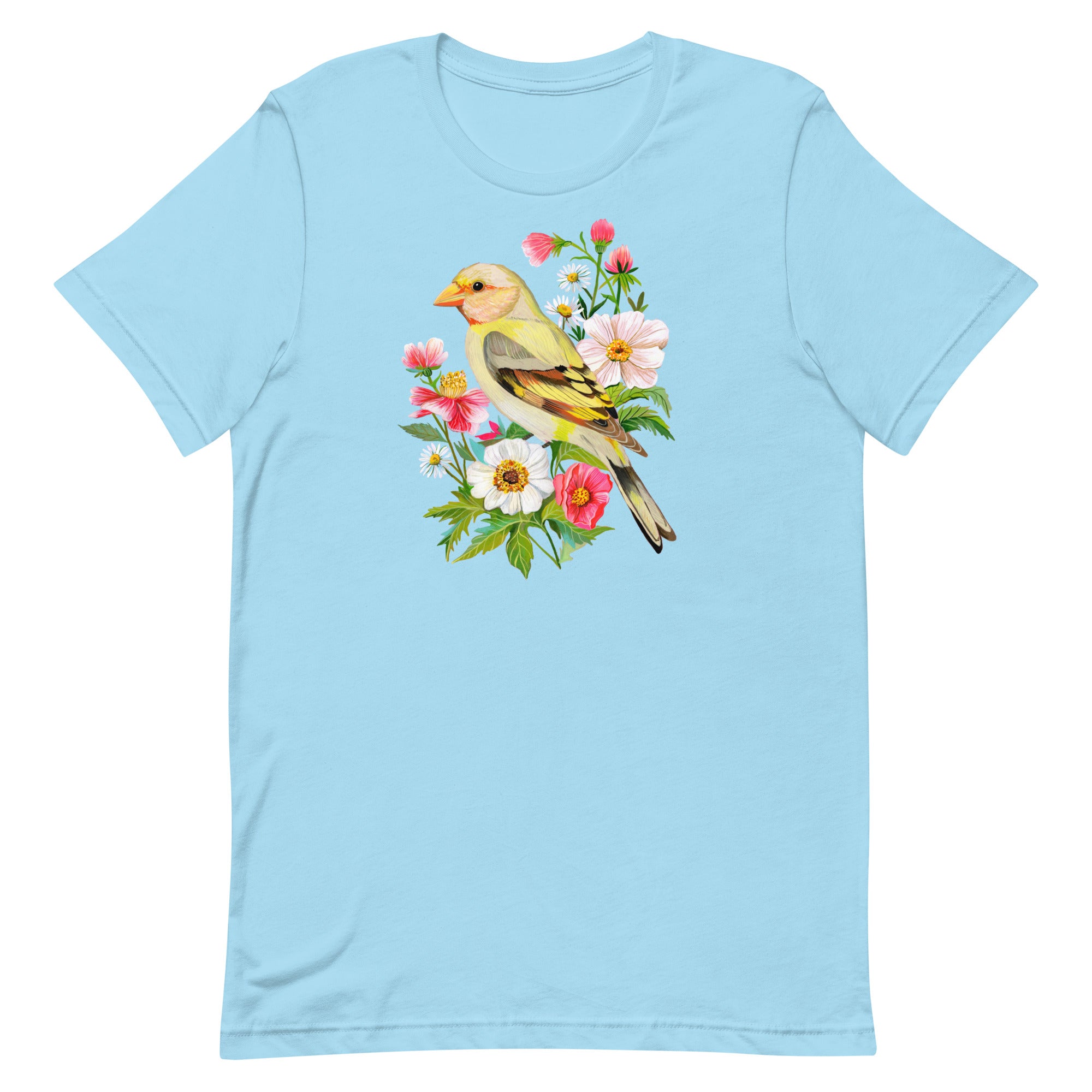 Meadow Song T-Shirt Ocean Blue