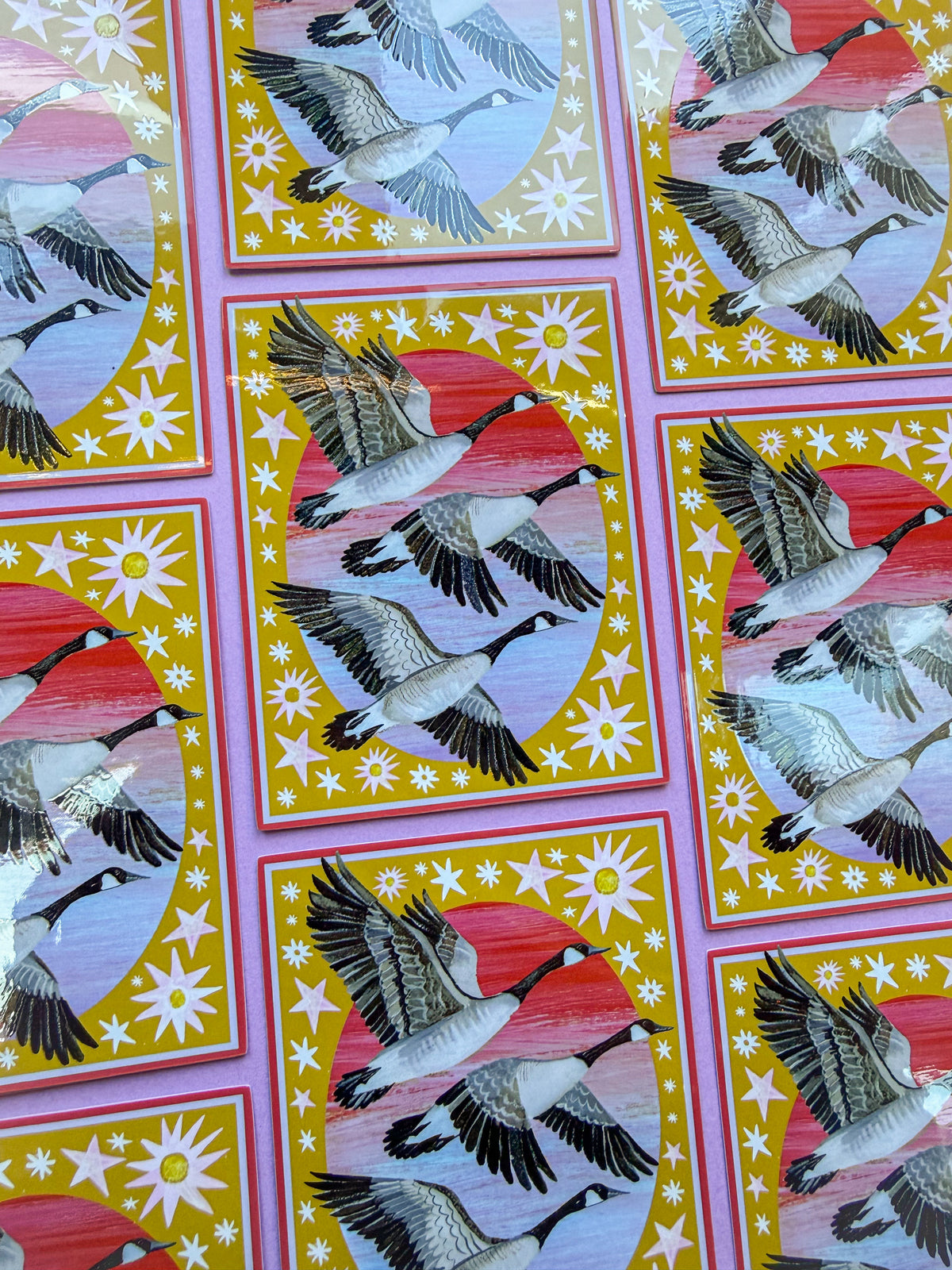 Geese Sticker