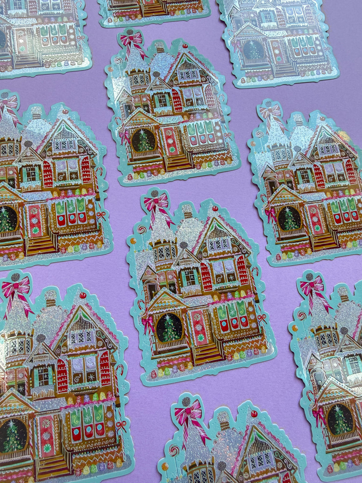 Gingerbread Palace Sticker