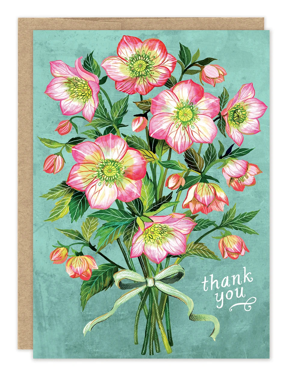 Hellebore Thank You Card