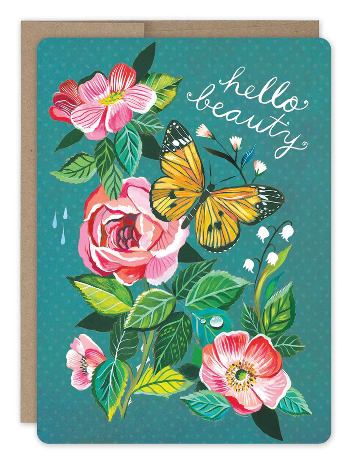 Hello Beauty - Greeting Card