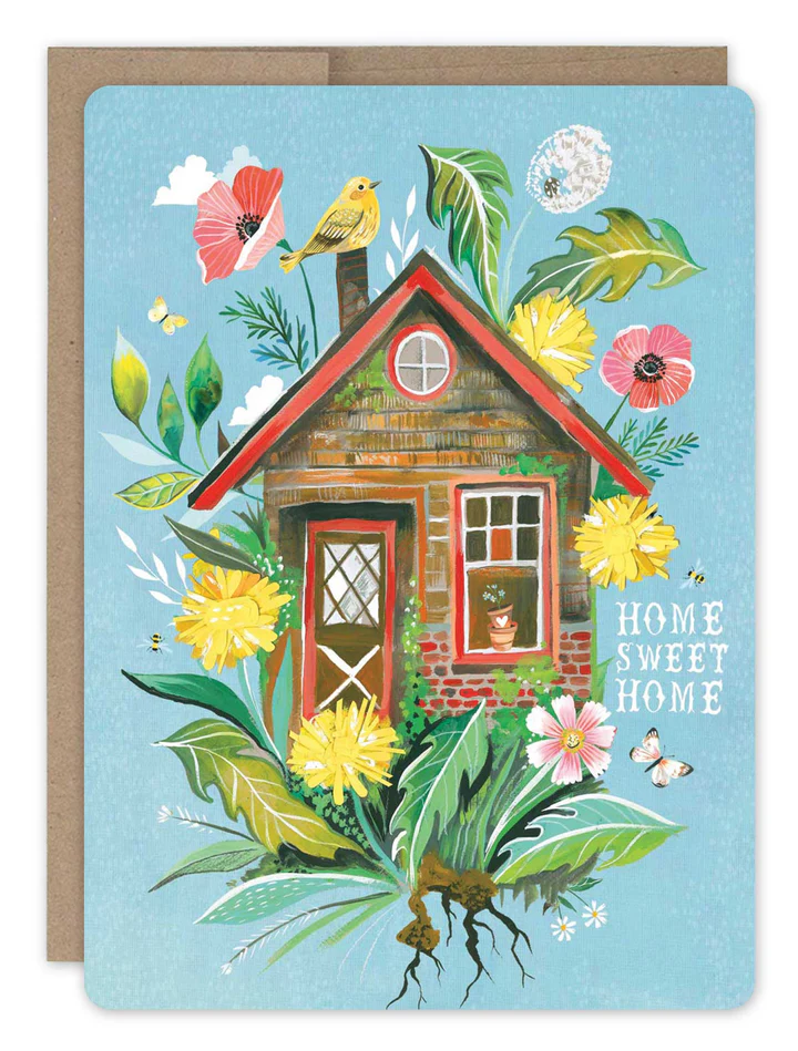 Dandelion House - Greeting Card