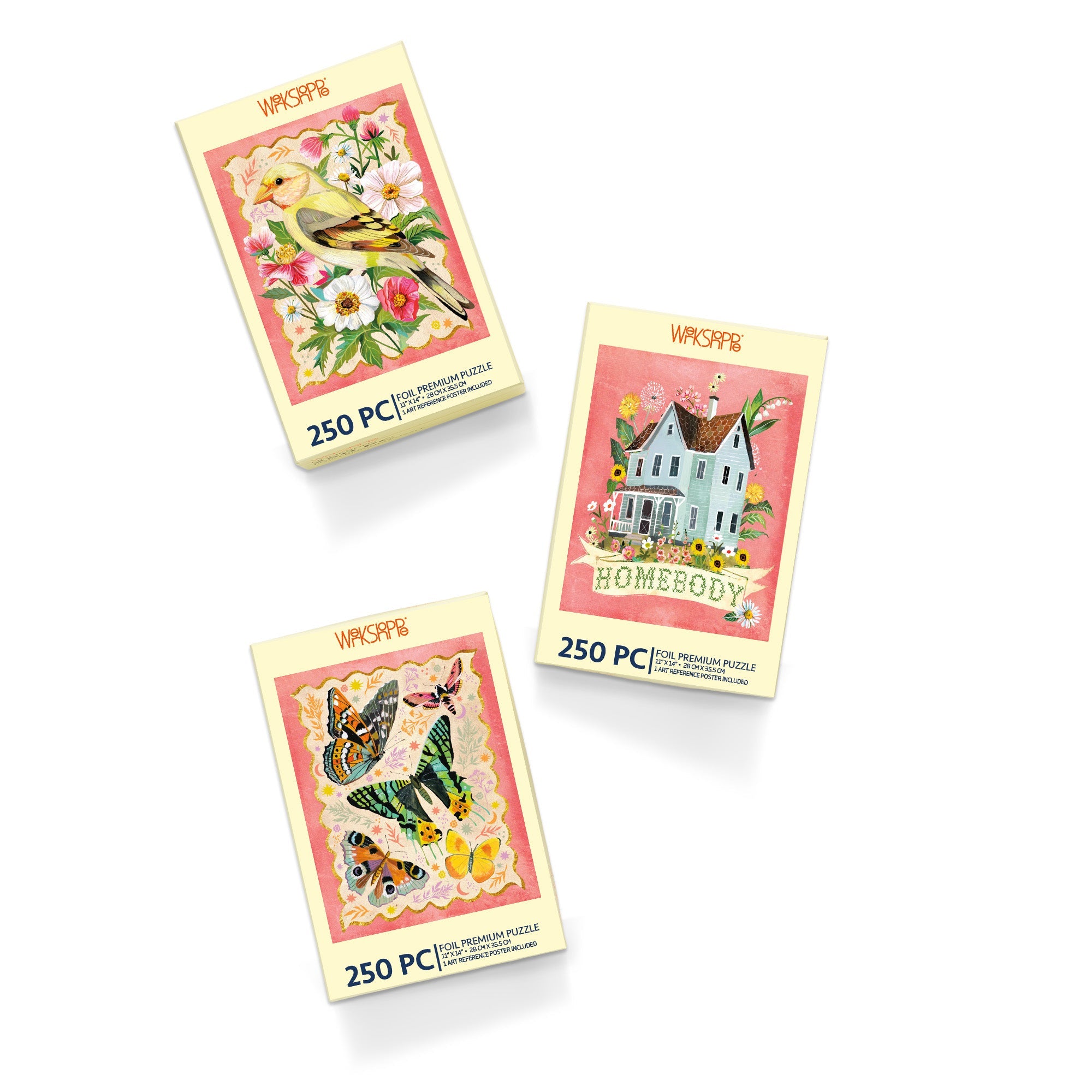 Homebody 250 Piece Puzzle Set