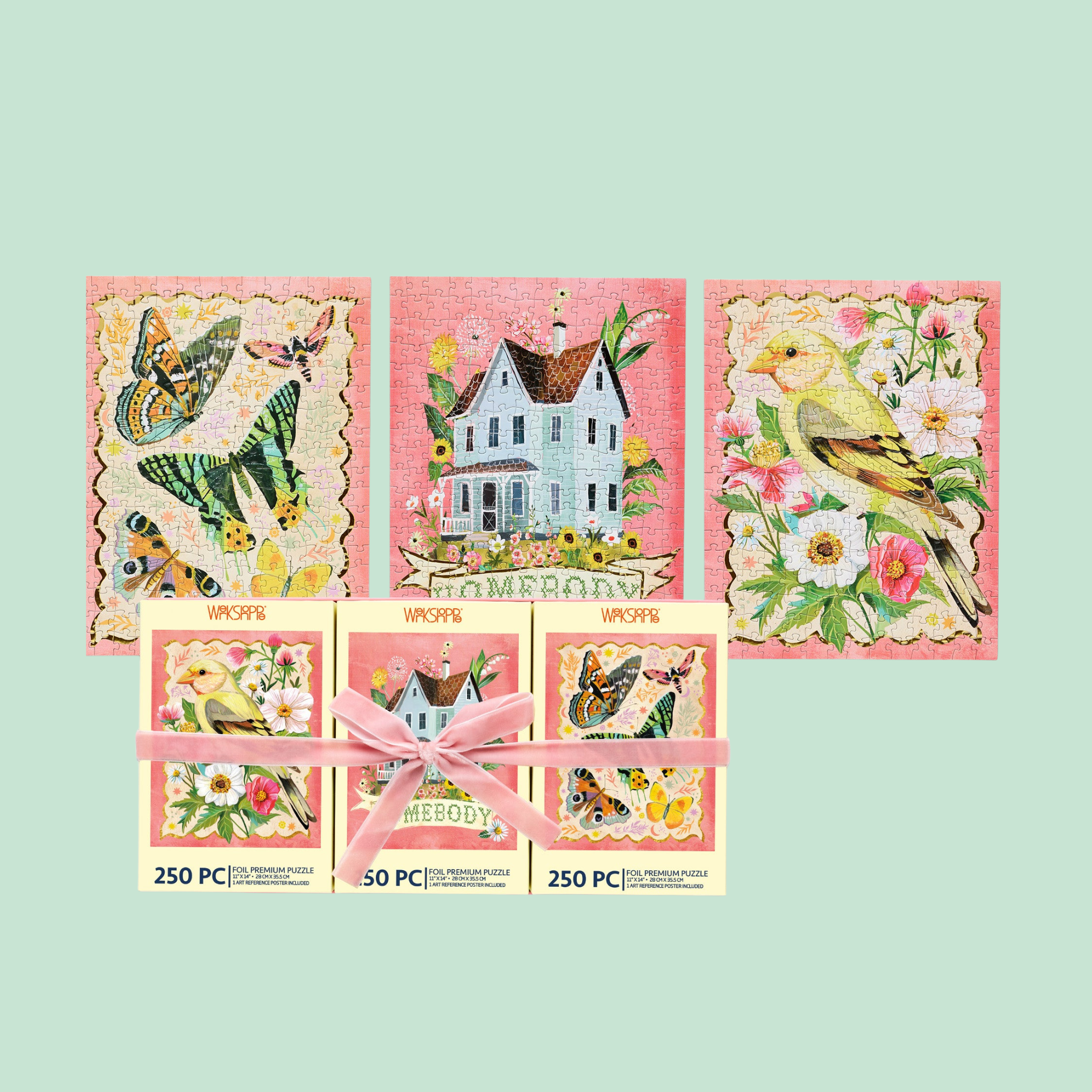 Homebody 250 Piece Puzzle Set