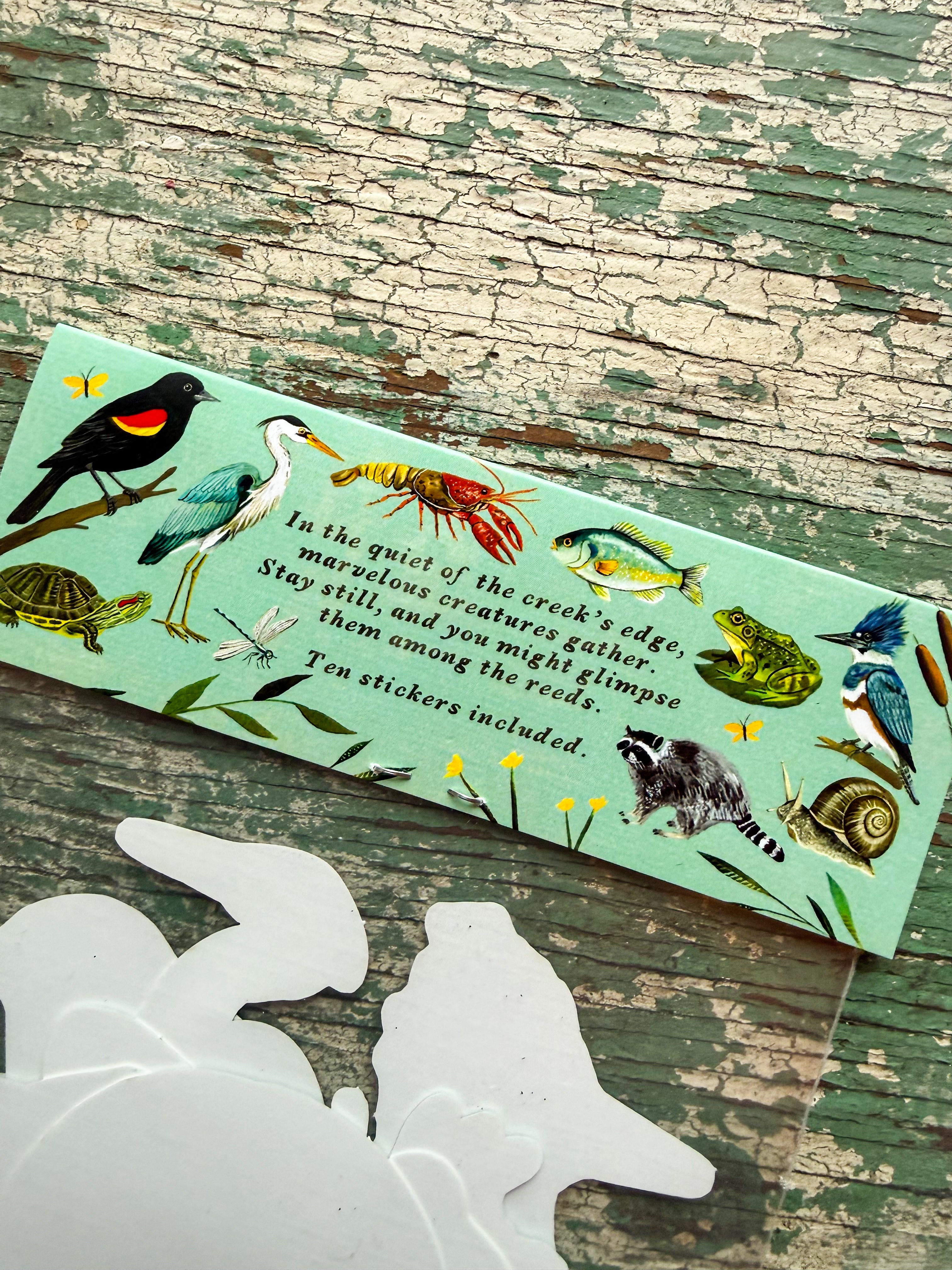 Creek Dwellers Sticker Pack - Set of 10 Matte Stickers