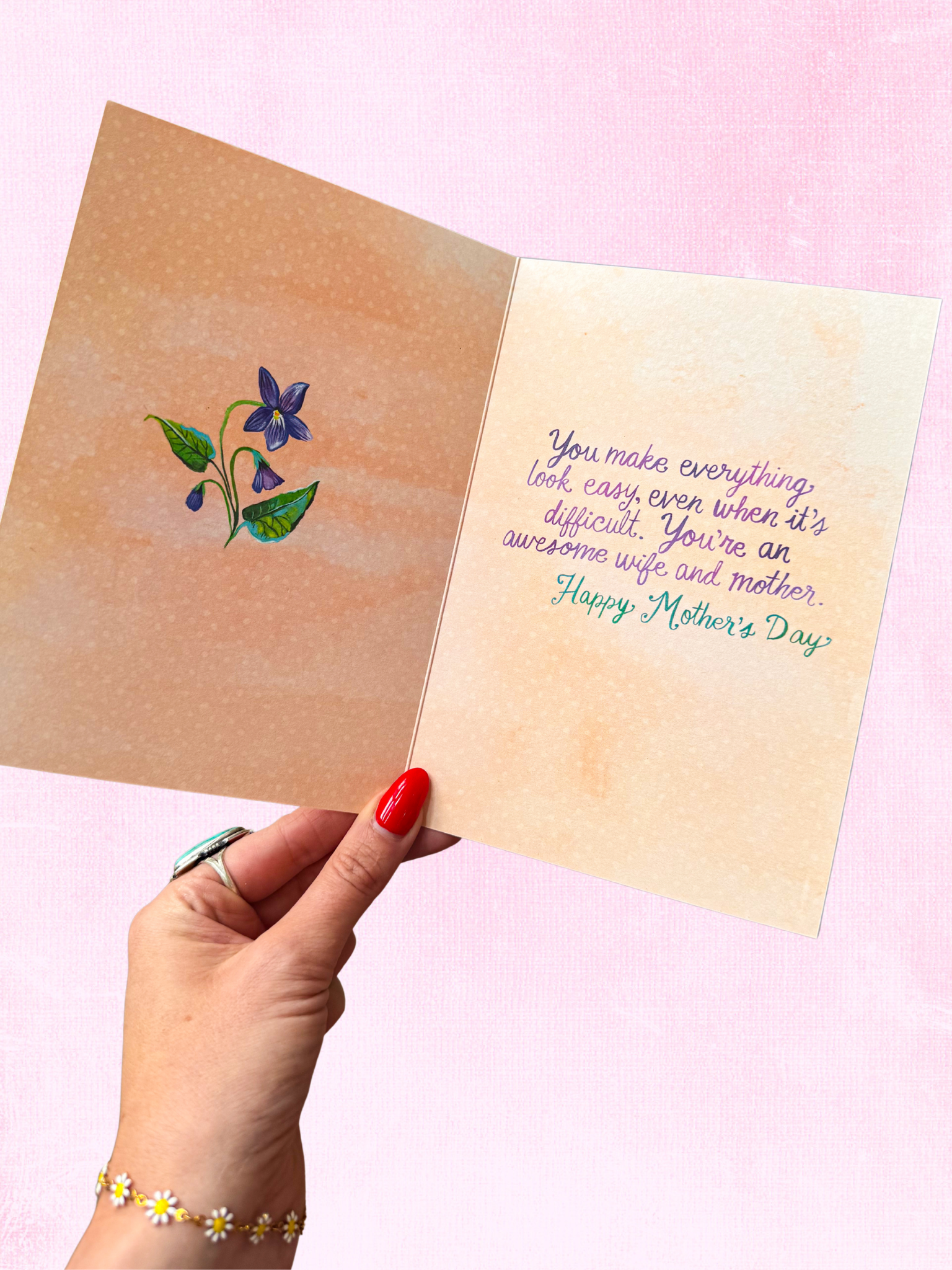 In Awe of You - Mother's Day Greeting Card
