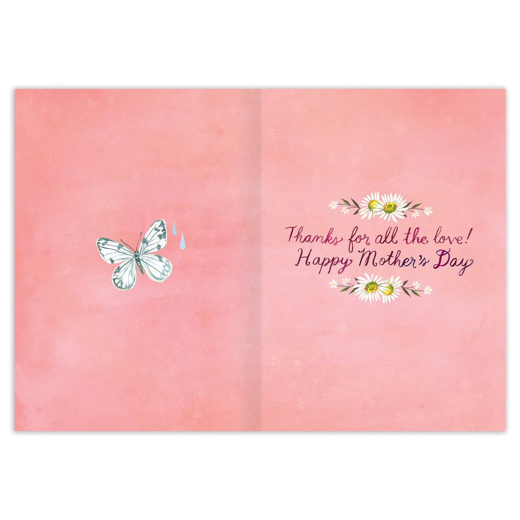 Very Best Mom Floral Mother's Day Card