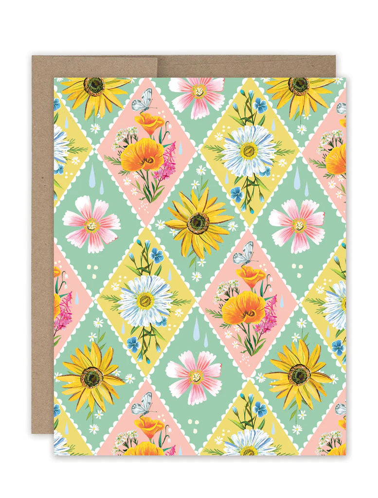Diamond Pattern Notecard Set