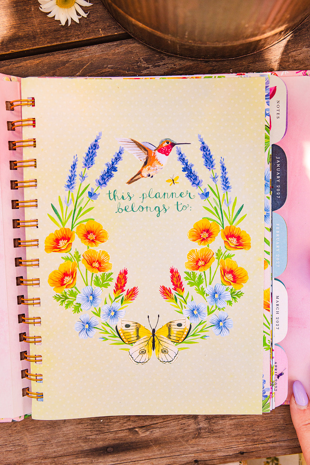 2027 Deluxe Hardcover Planner