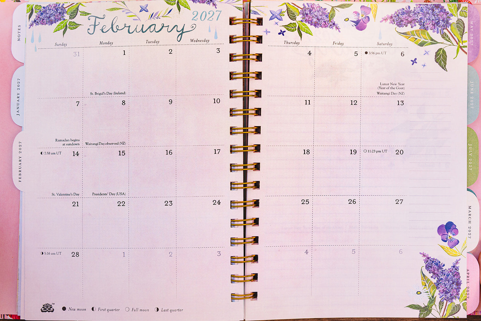 2027 Deluxe Hardcover Planner
