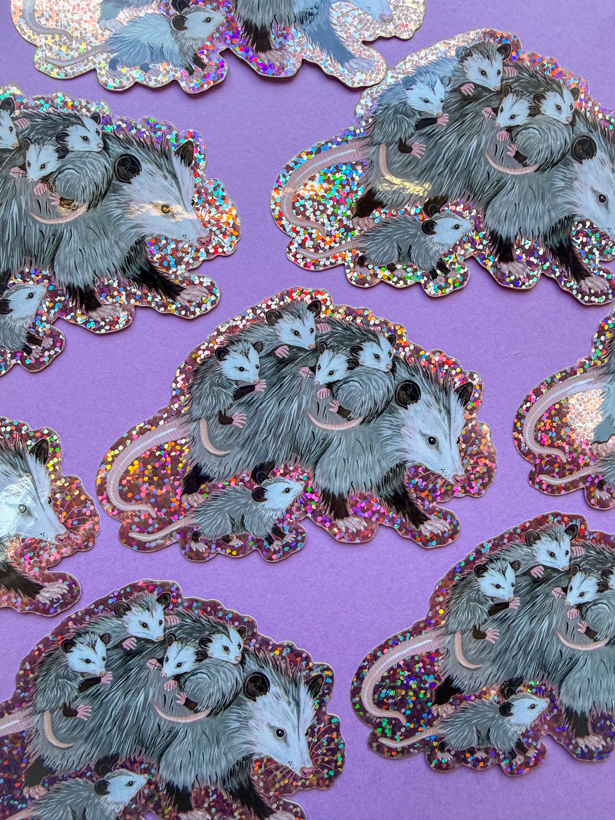 Opossum Mama Sticker