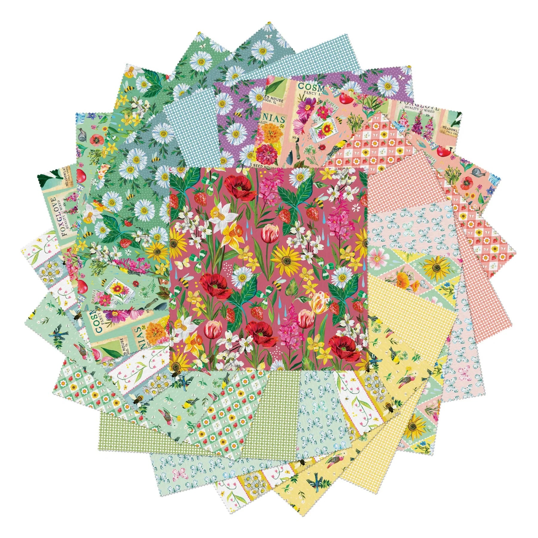 A Wildflower Heart – 10x10" Bundle (42 pcs)