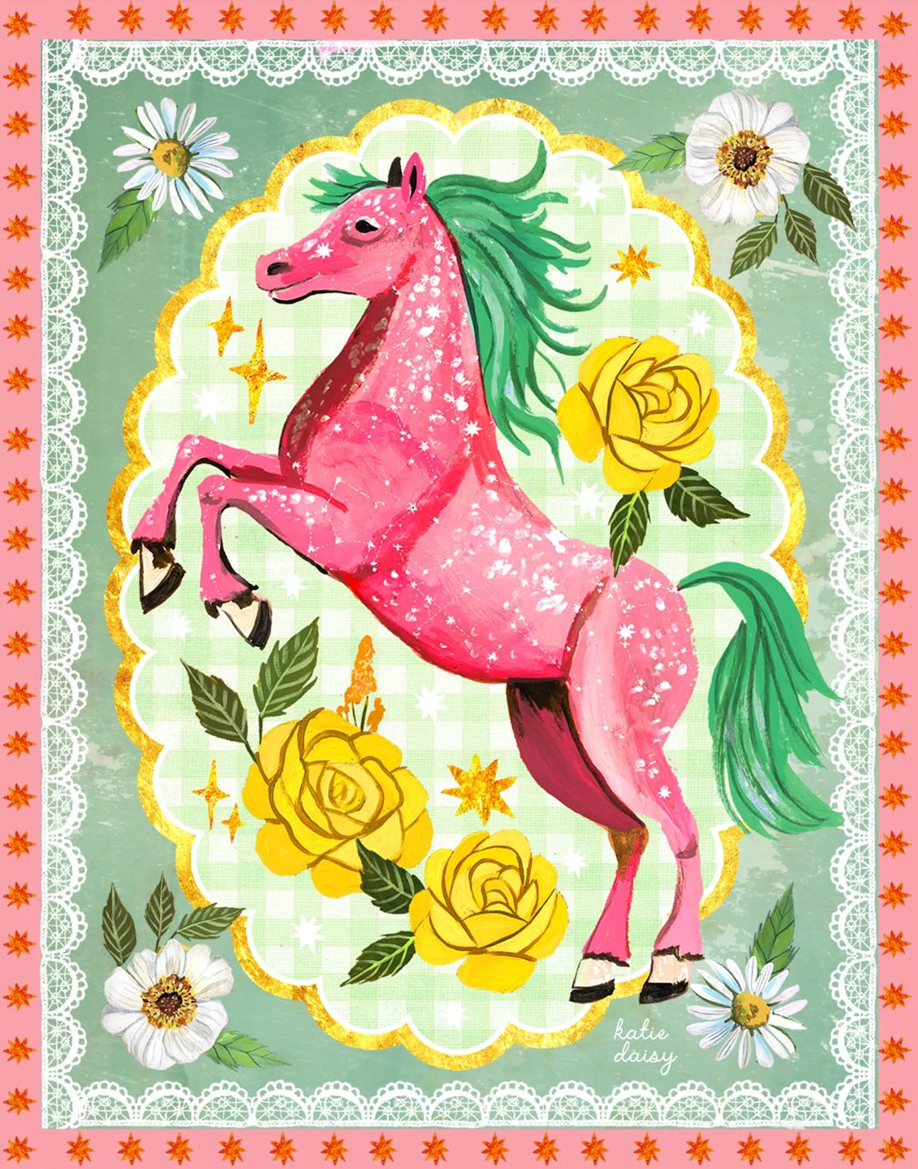 Sparkle Pony Art Print