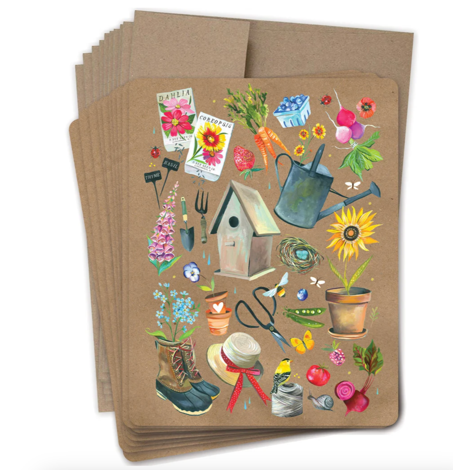 Garden Boxed Notecard Set