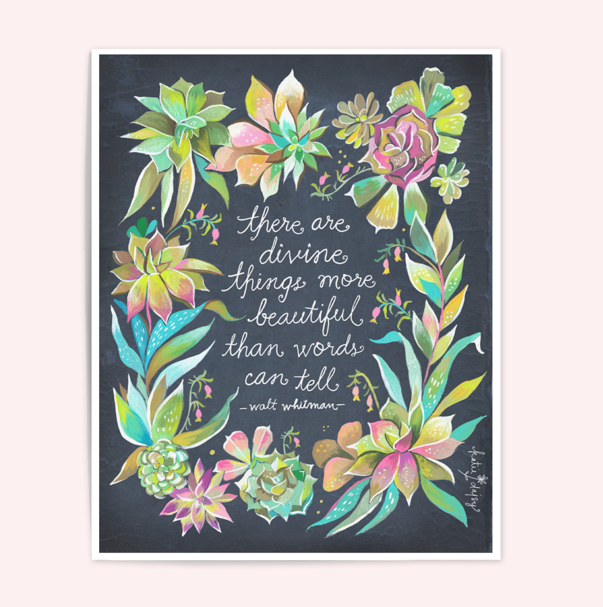 Divine Things Art Print