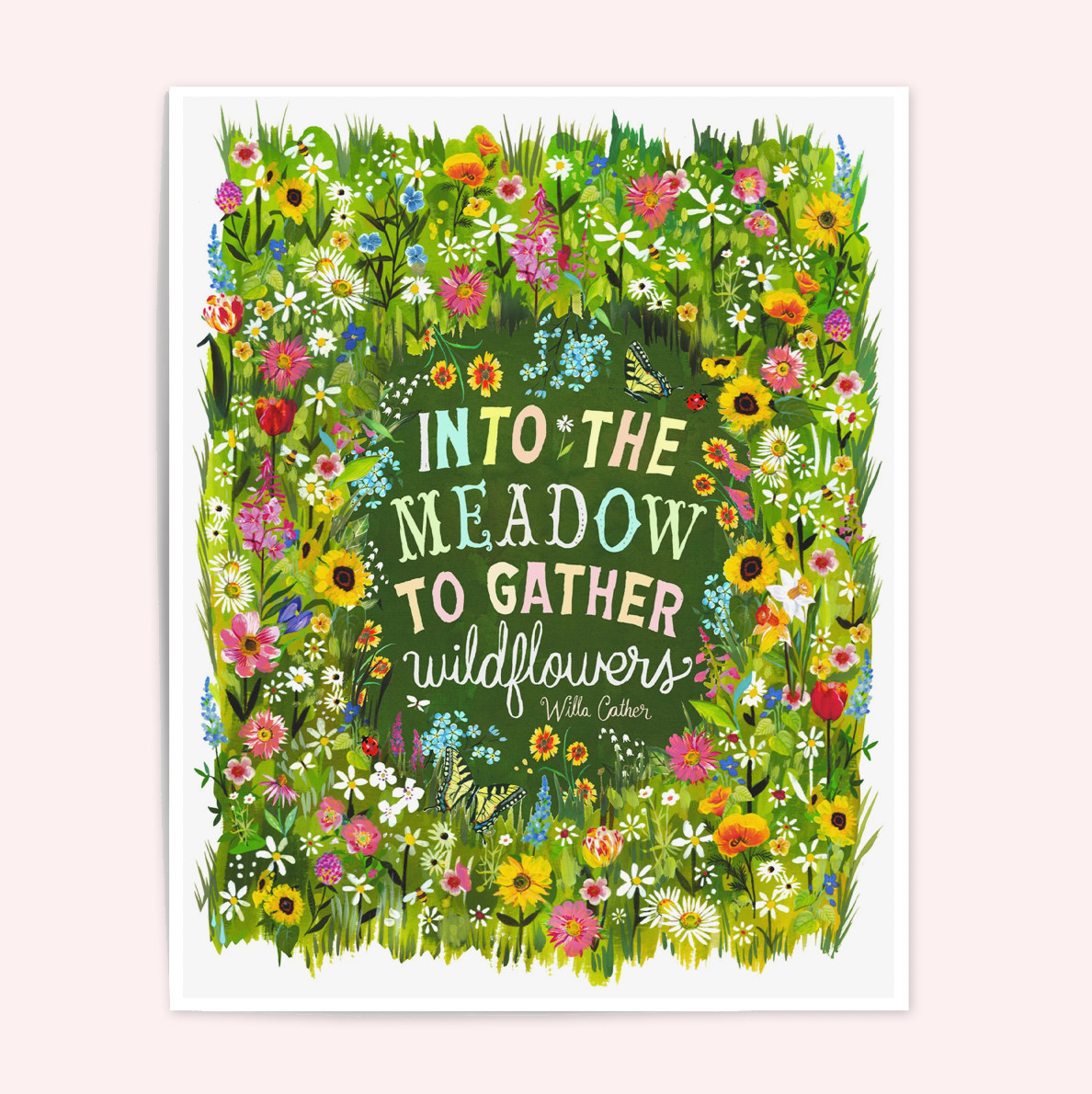 Into The Meadow Art Print