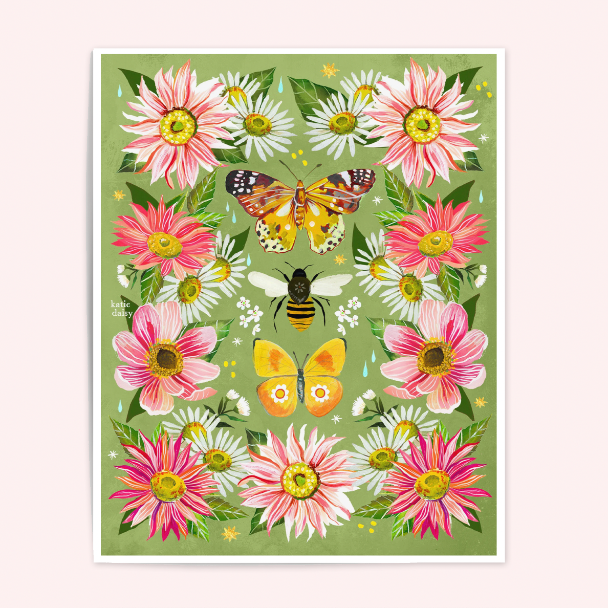 Spring Butterflies | Katie Daisy | Joyful Goods for the Wildflower Heart