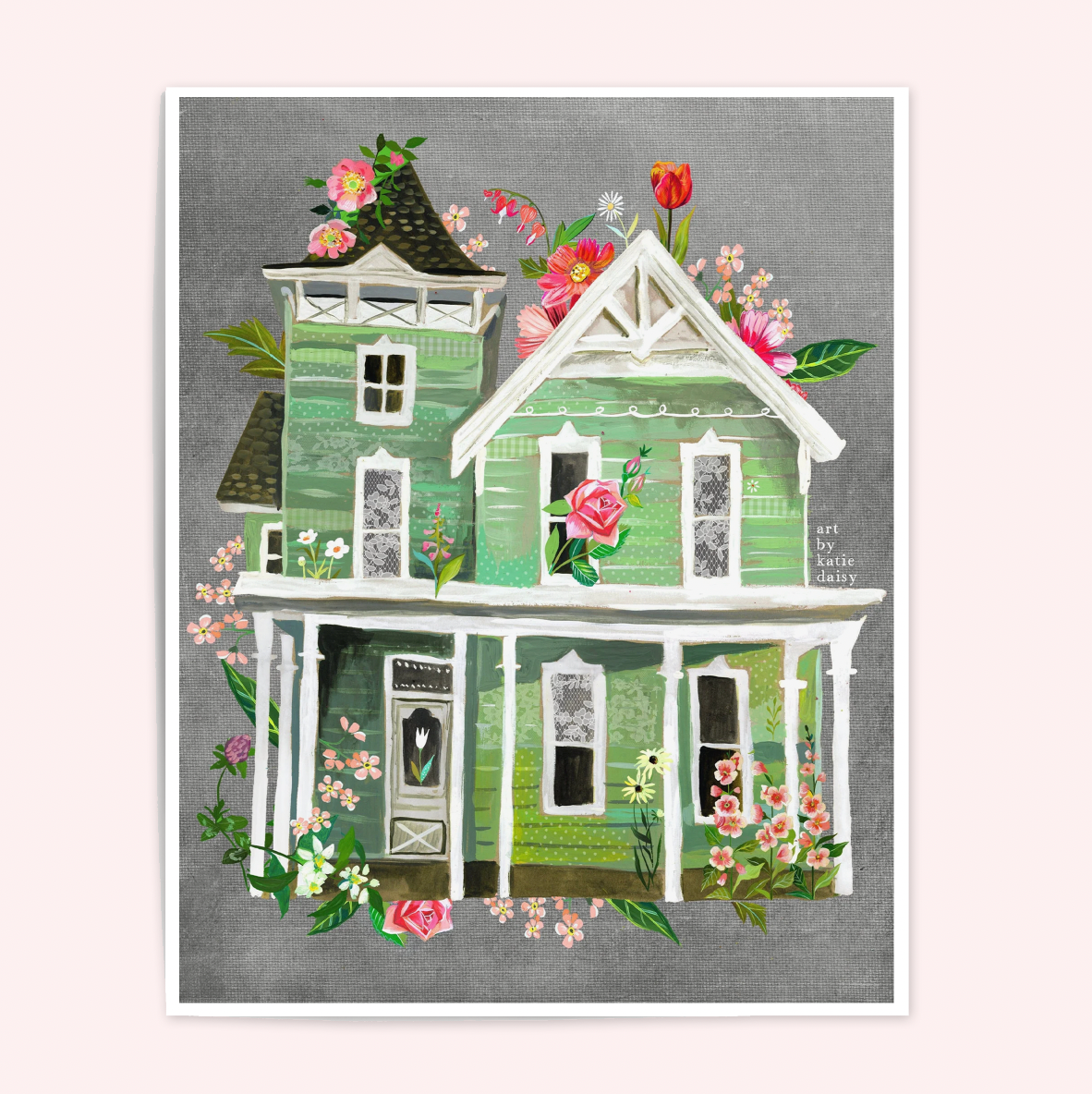Garden Home Art Print