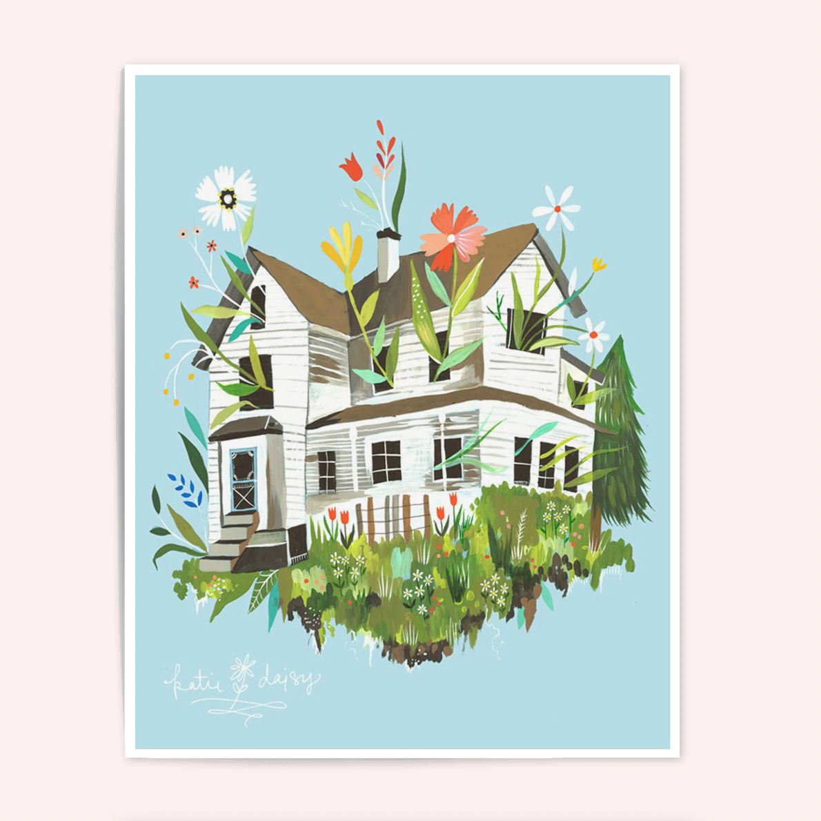 Magic Farmhouse Art Print
