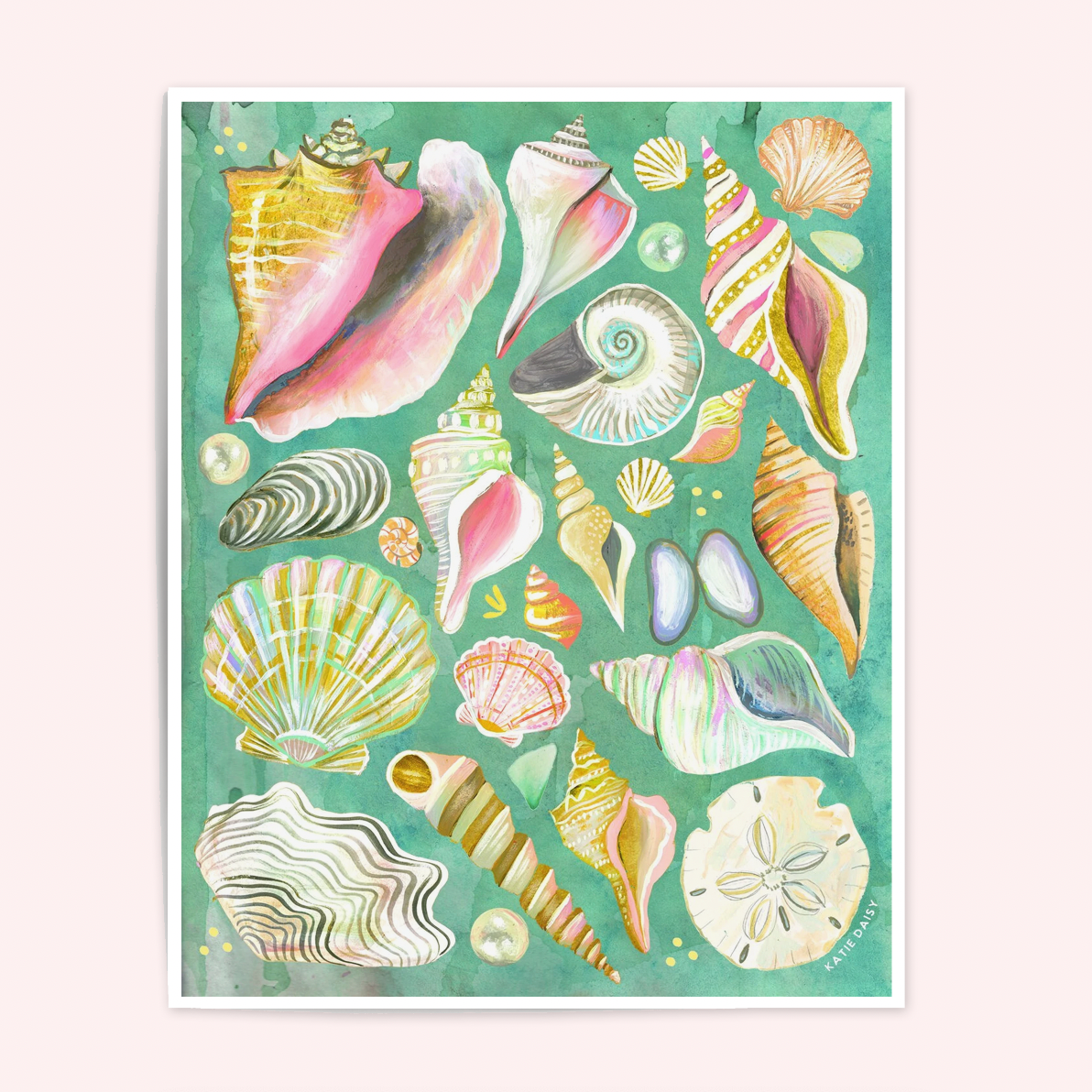 Seashells Art Print