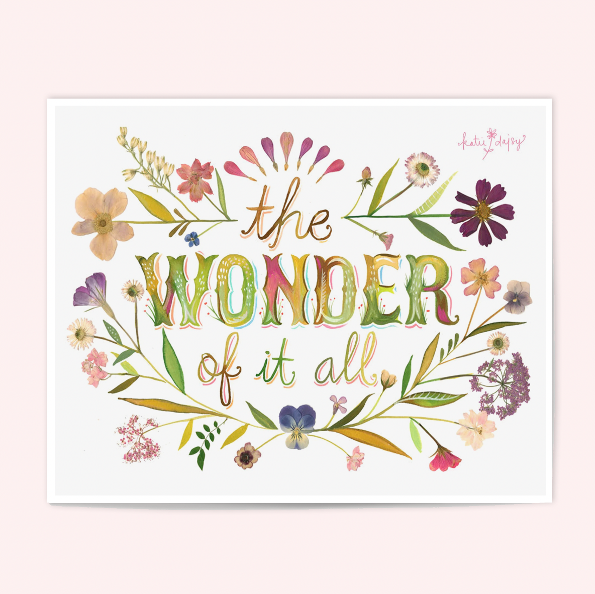 The Wonder Of It All Art Print