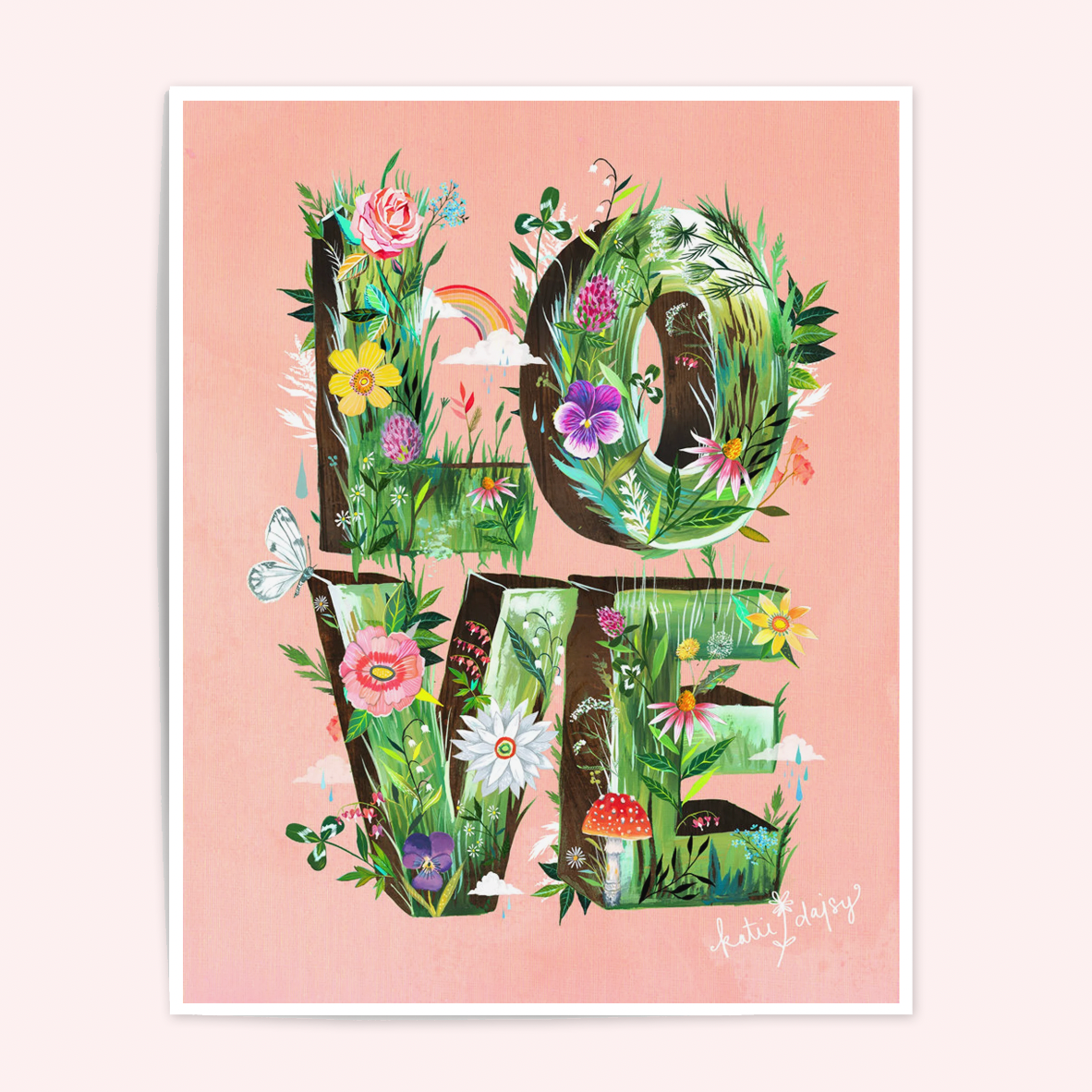 Love Grows Art Print