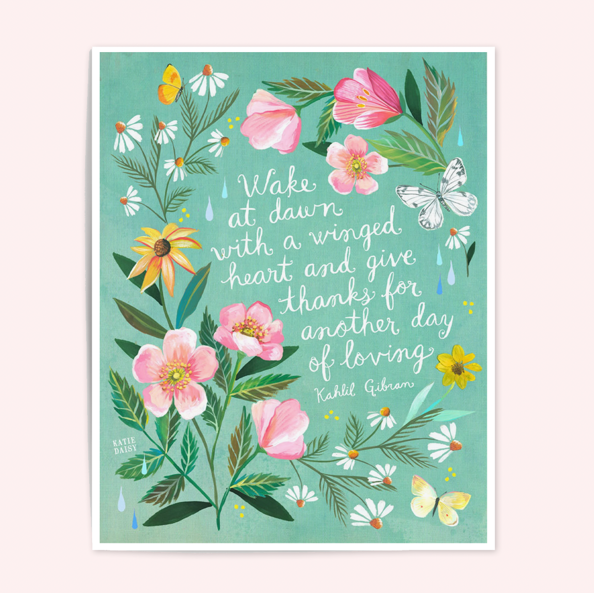 Wake at Dawn Art Print