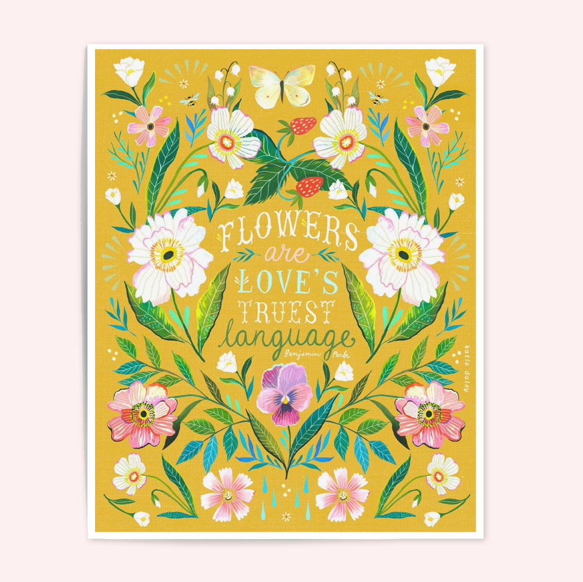 Truest Language Art Print