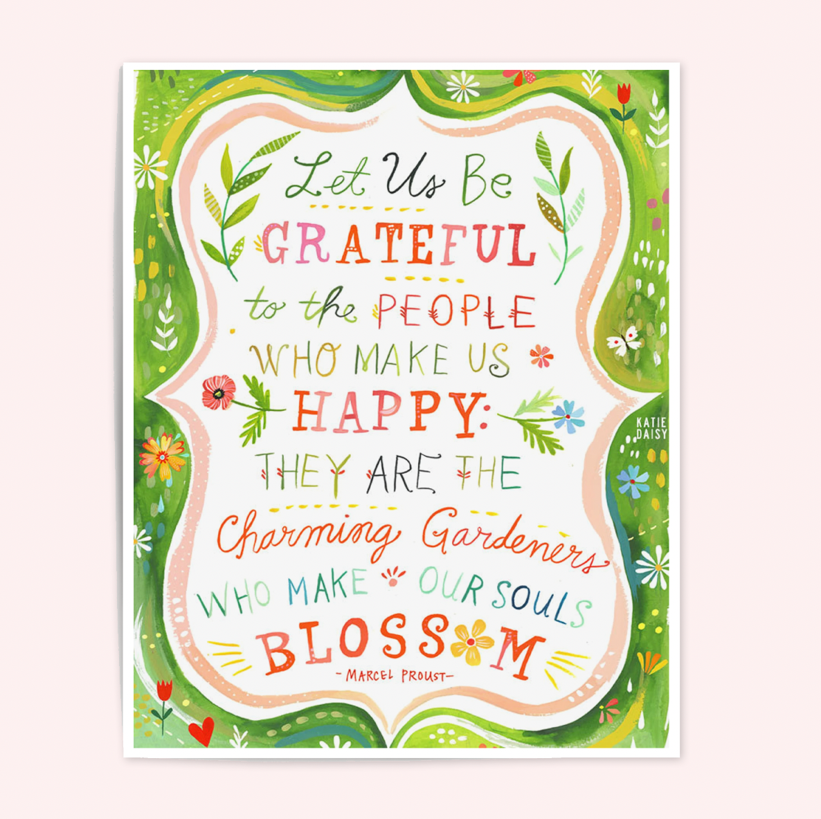 Charming Gardeners Art Print