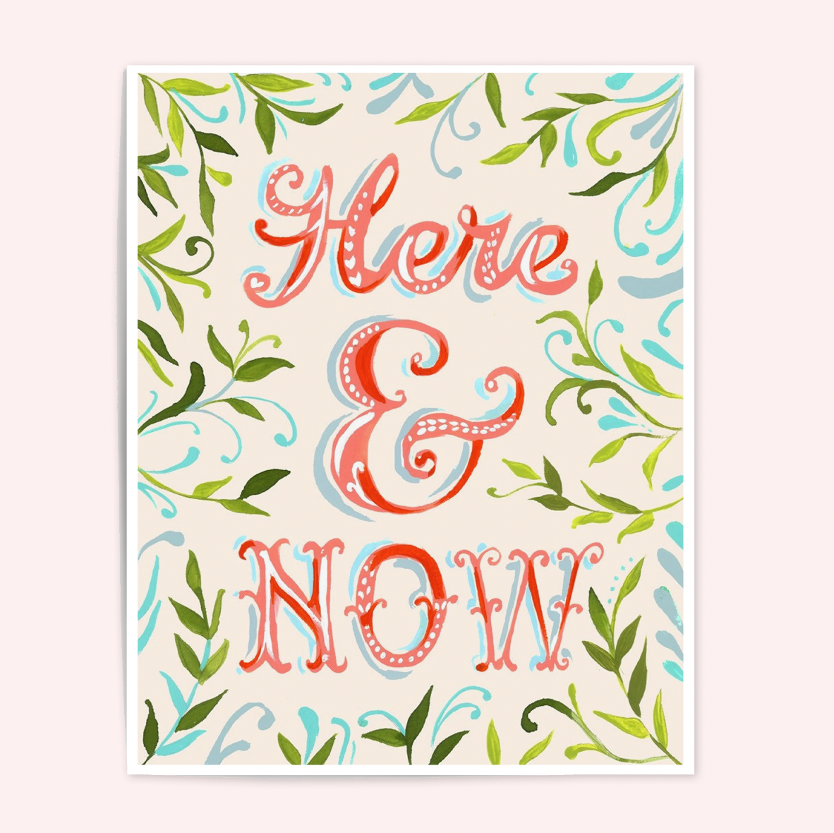Here and Now Art Print