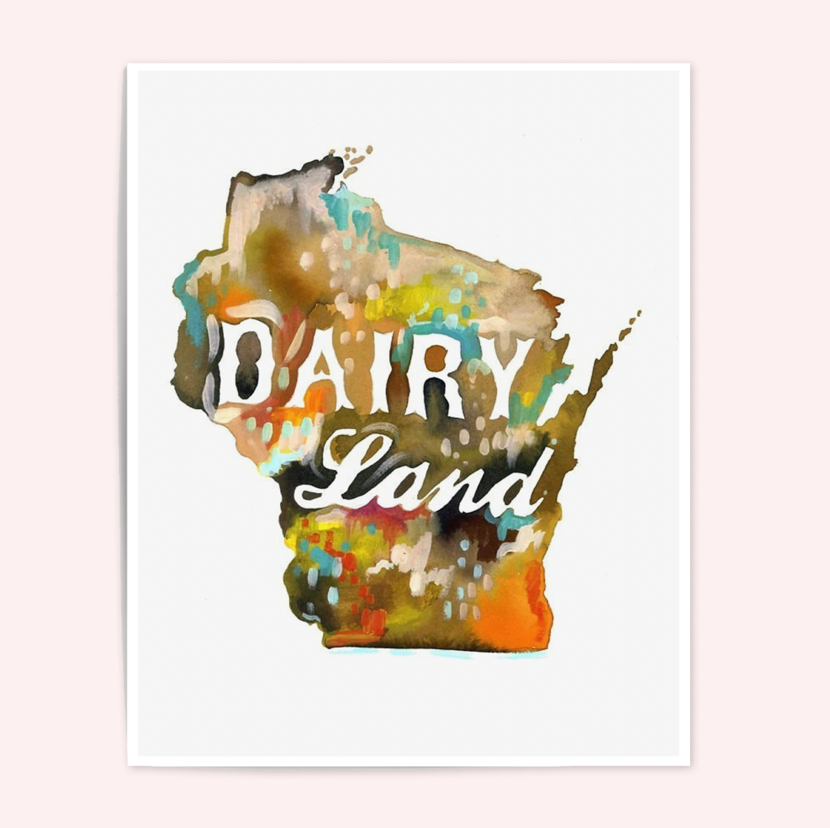 Dairy Land Art Print