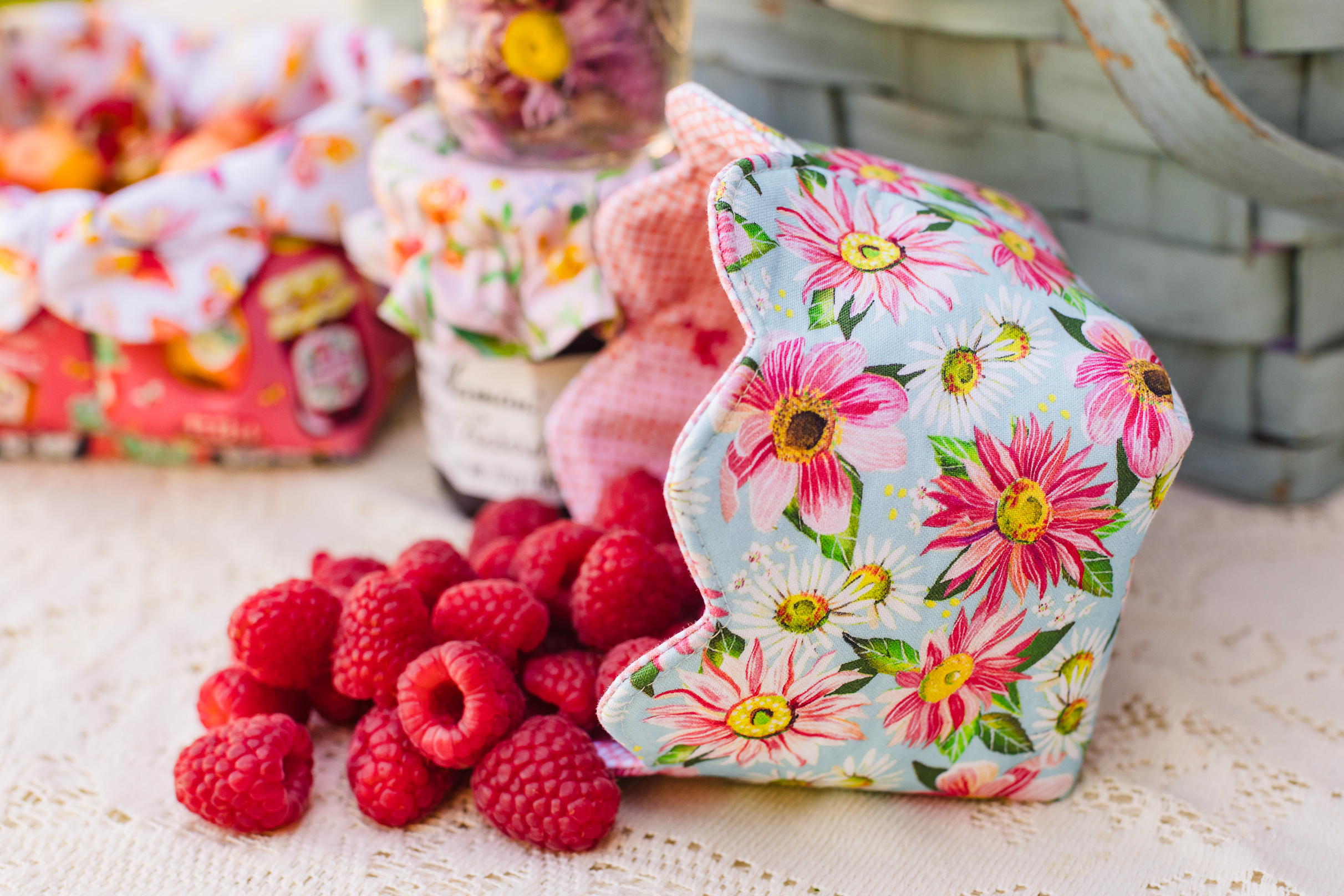 Country Bloom Prairie Sky Fabric