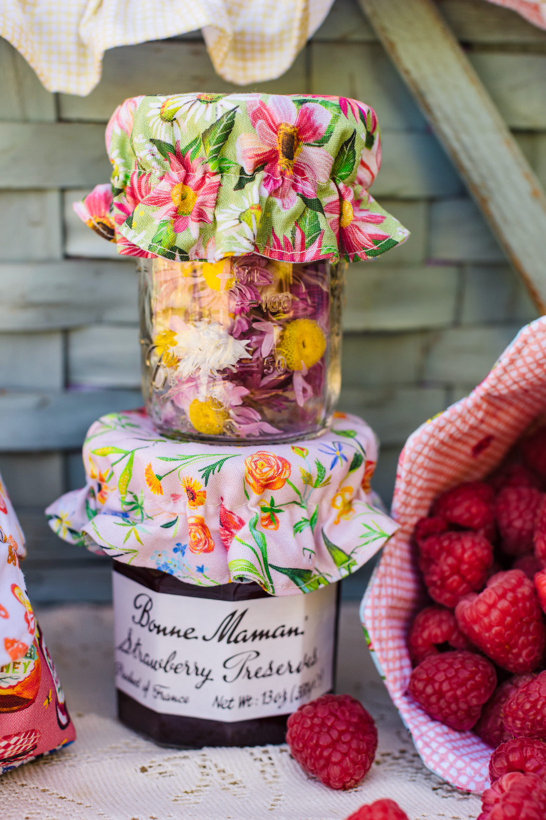 Country Bloom Fern Fabric