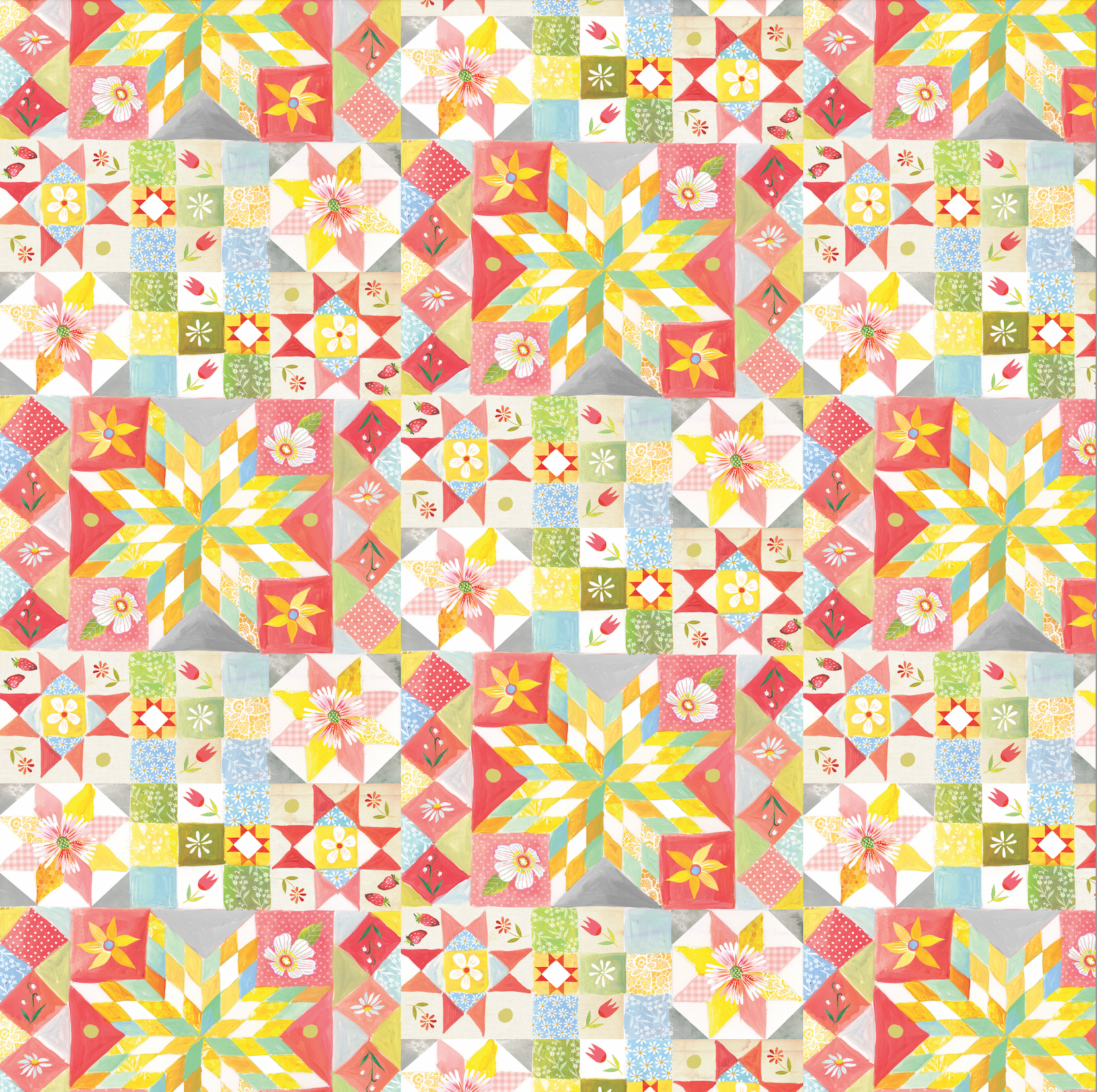 Heirloom Quilt Multi Fabric