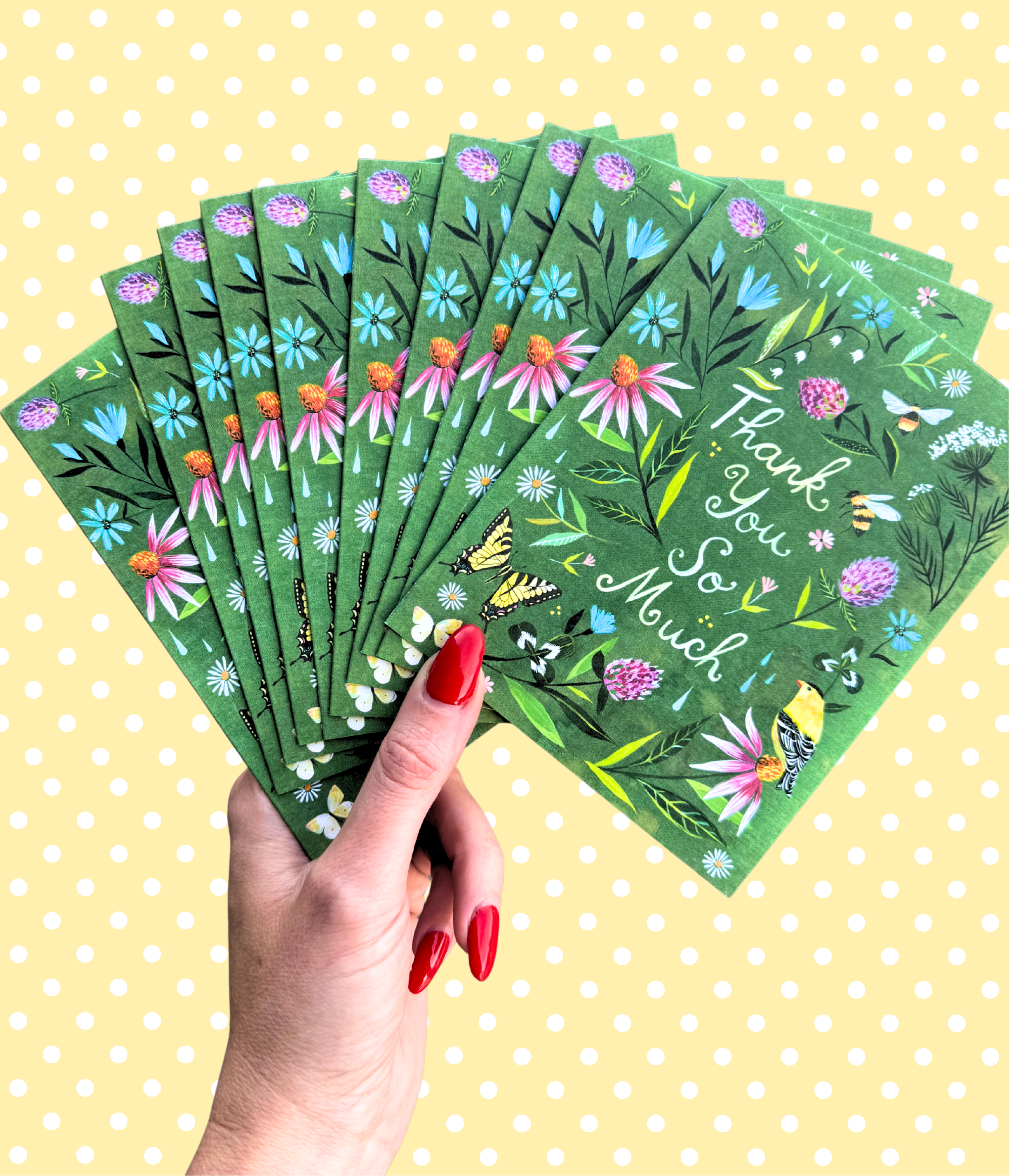 Meadow Thank You Notecard Set