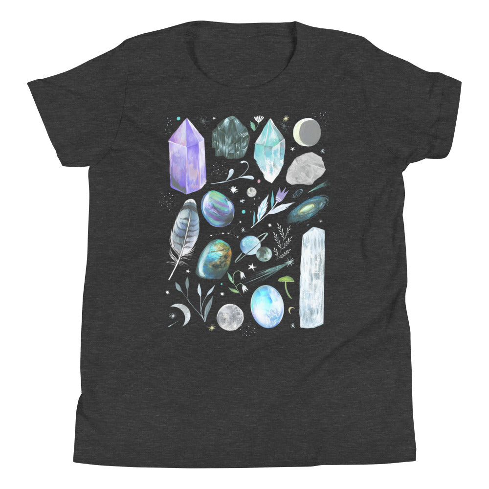 Crystal Collection Kids T-Shirt Dark Grey Heather