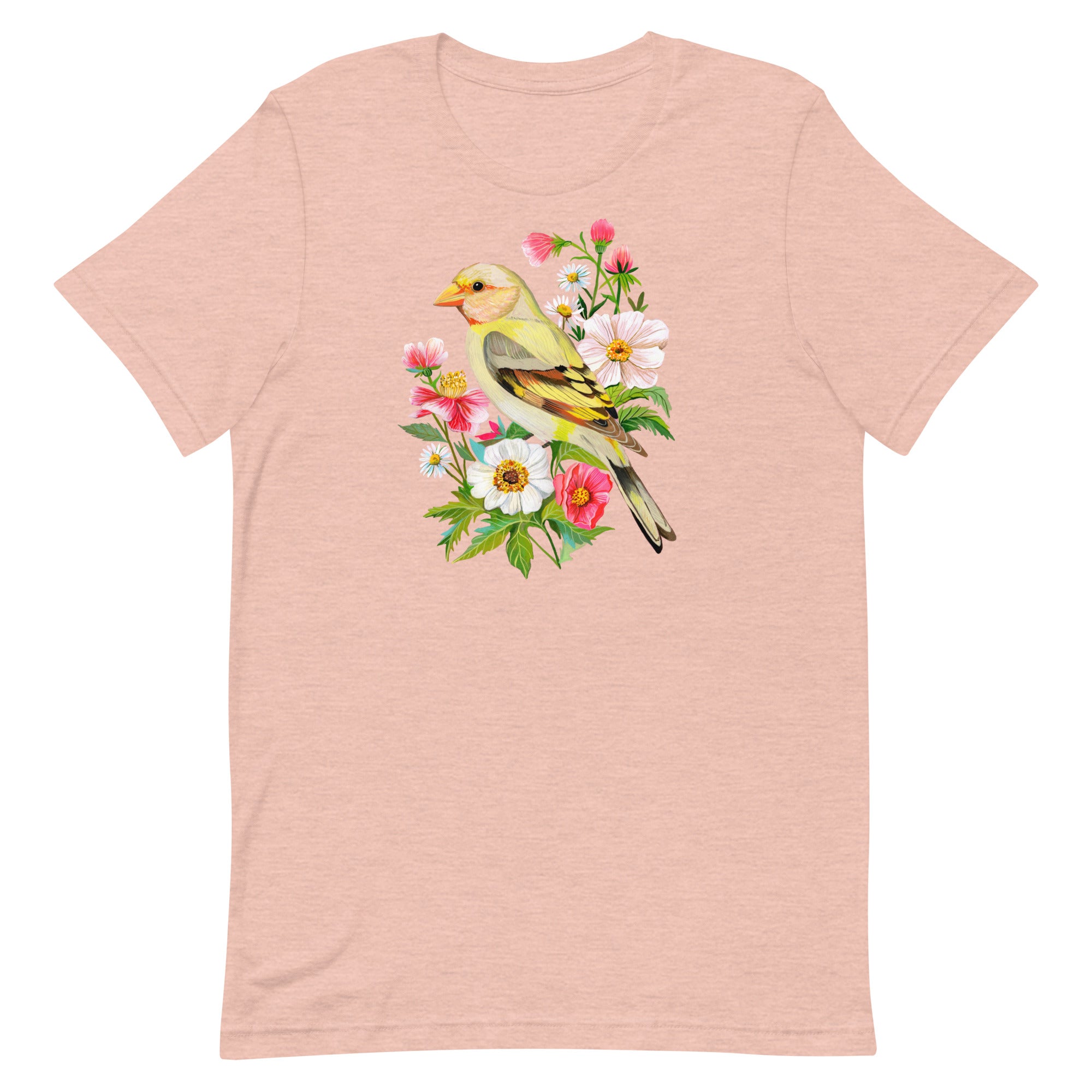 Meadow Song T-Shirt Heather Prism Peach