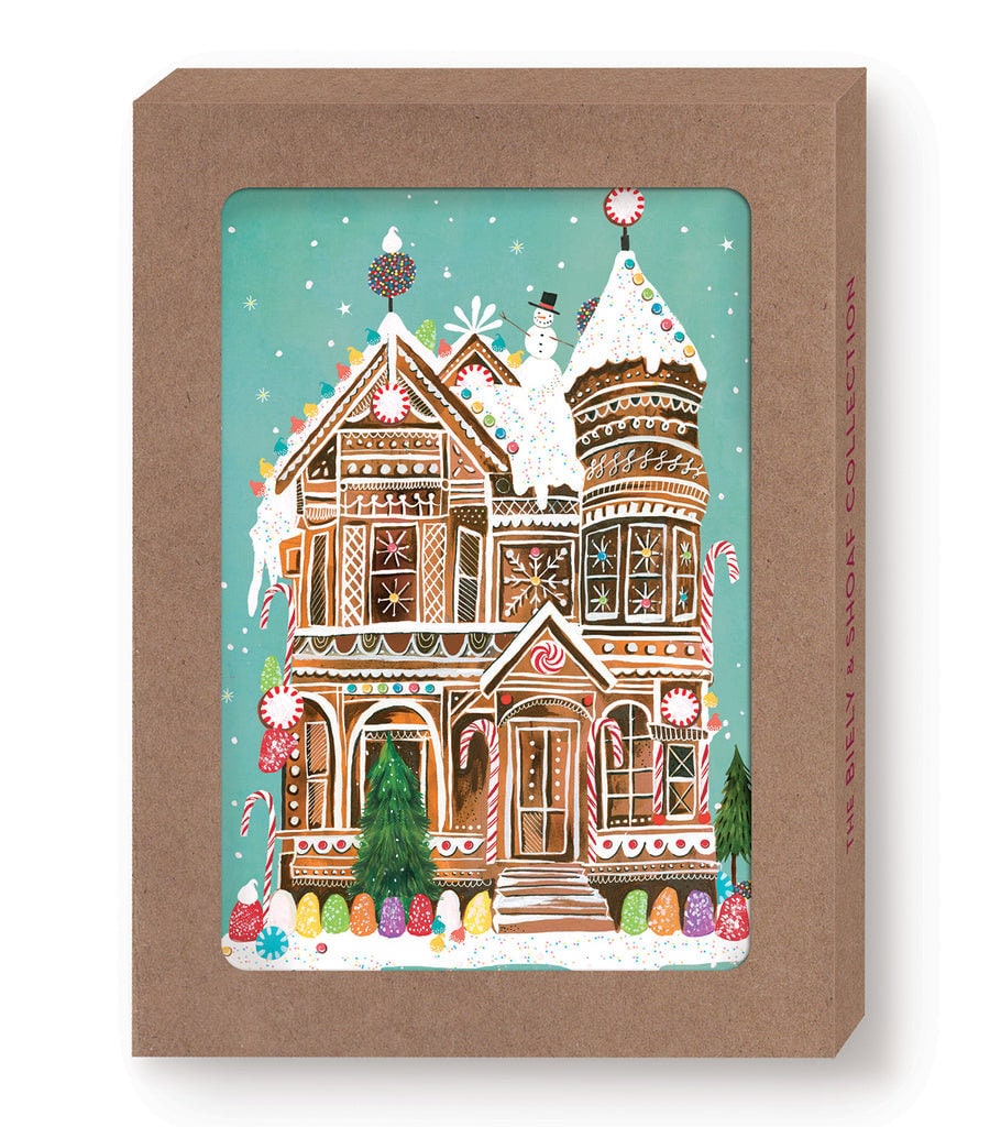 Gingerbread House Boxed Cards