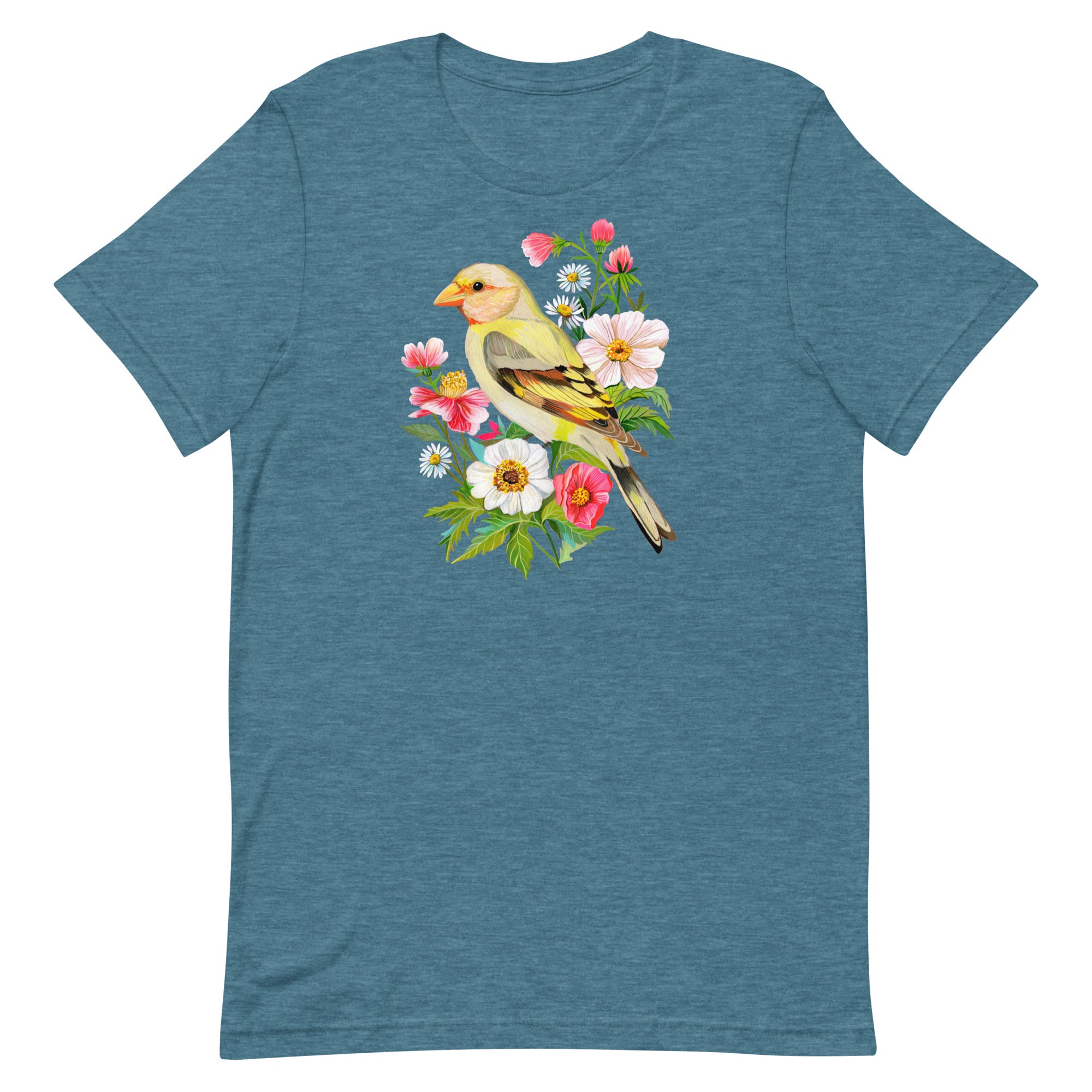 Meadow Song T-Shirt Heather Deep Teal