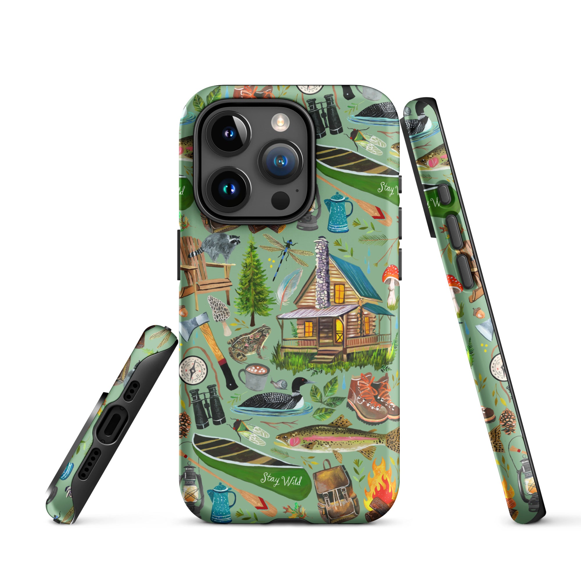 Lake Life Tough Case for iPhone® iPhone 15 Pro